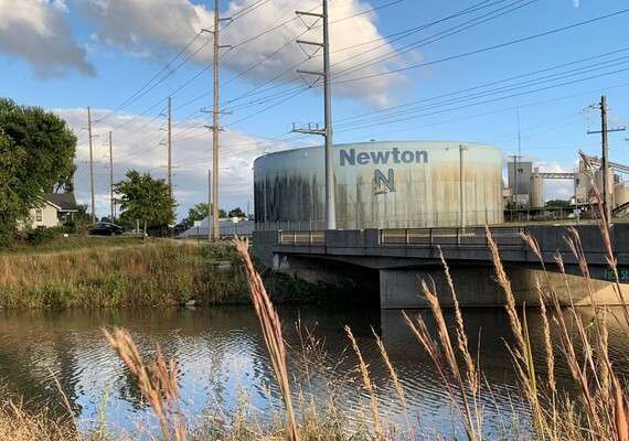 Newton First Street Tank-City of Newton