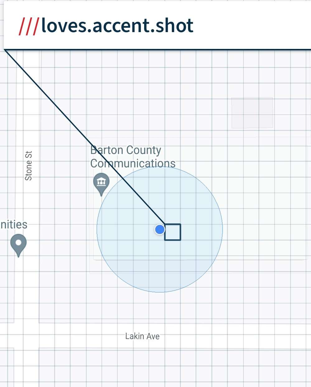 Barton County Communications is utilizing the what3words geolocation app. Every 10-foot by 10-foot square on the planet has a unique set of three words dispatchers can use to pinpoint a caller to a specific location.
