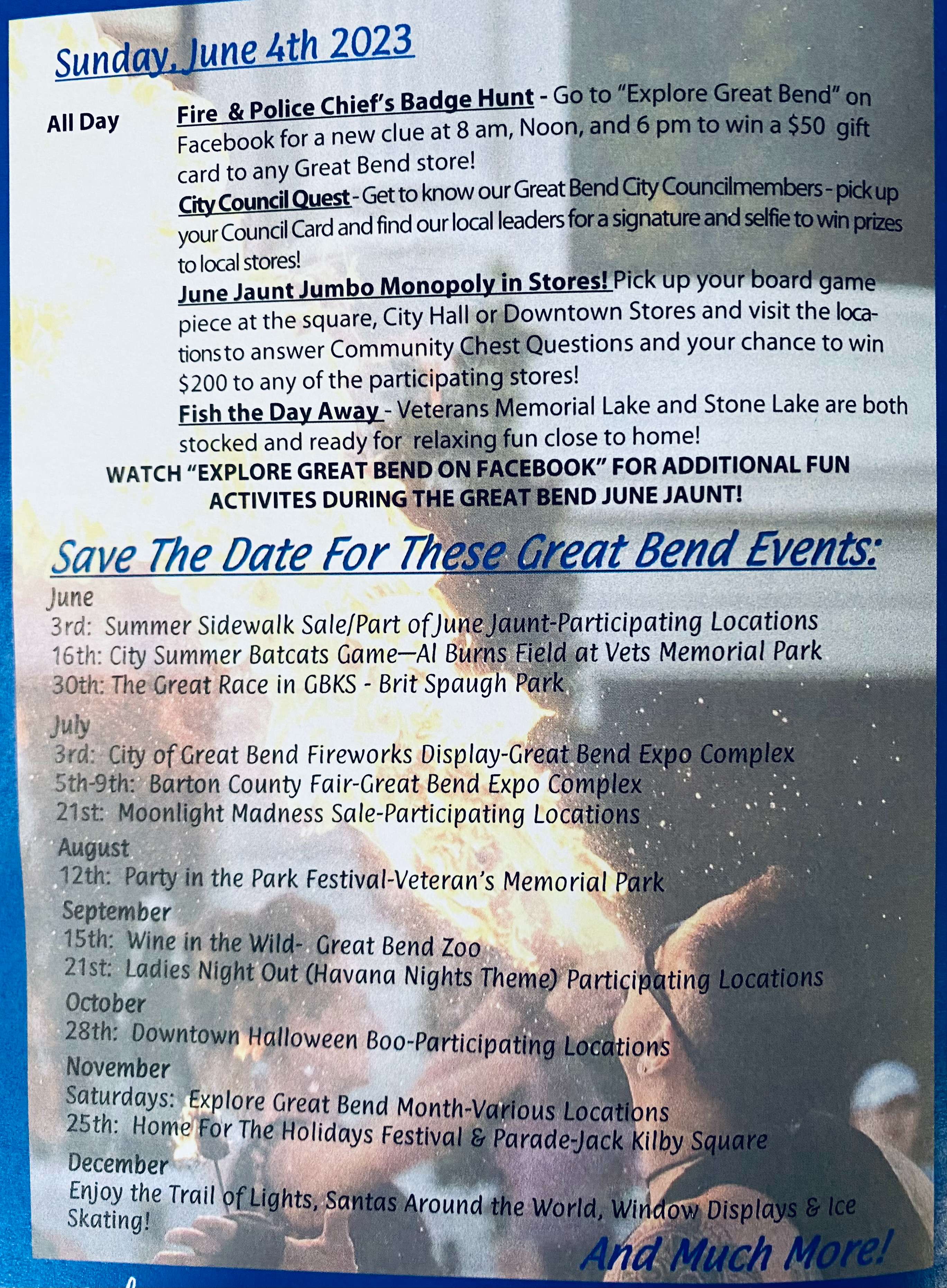 Free ax throwing, mural tours highlight Great Bend’s June Jaunt