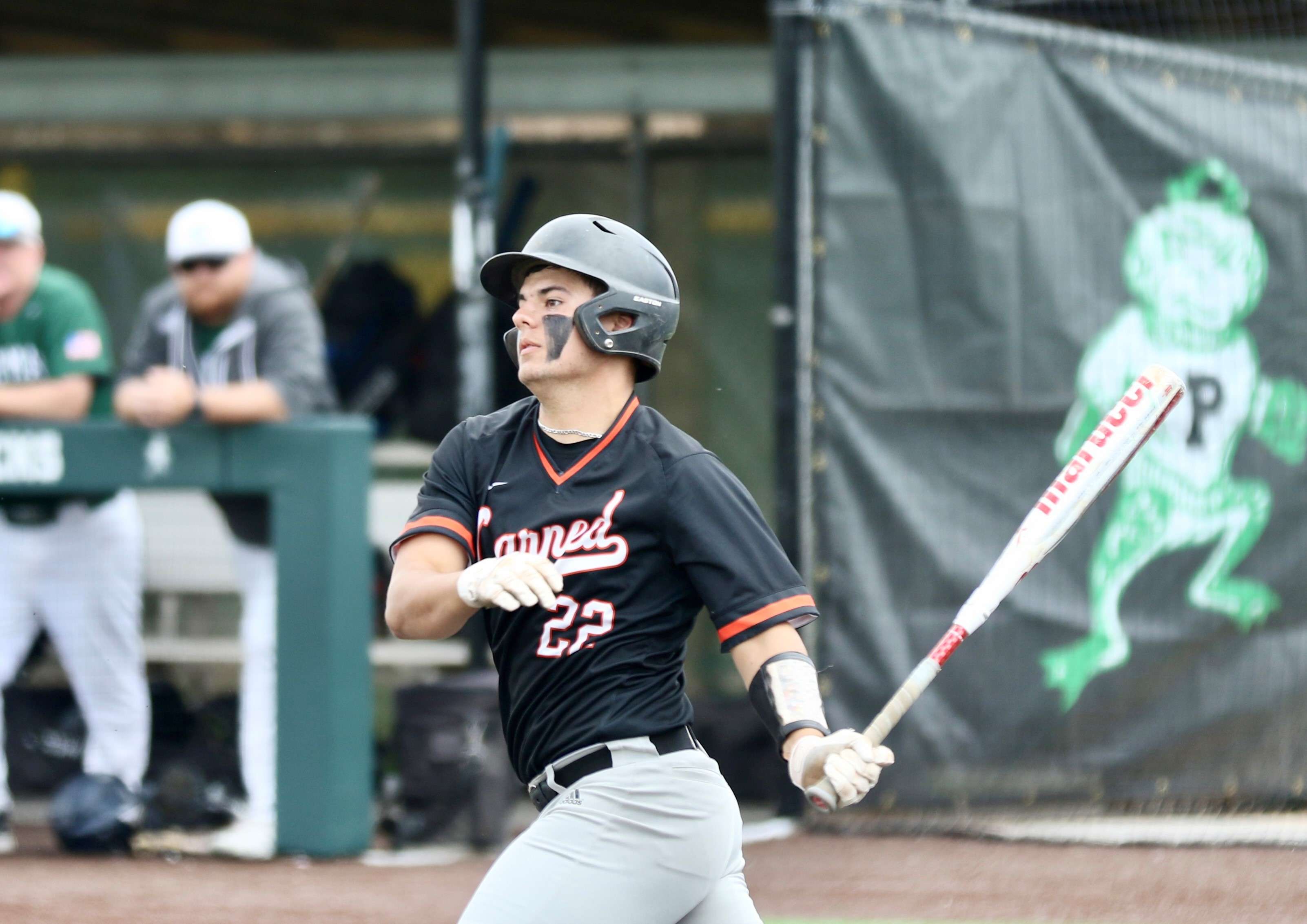 Larned's Ty Smith in action at Pratt. (photo courtesy of Janet Fleske)