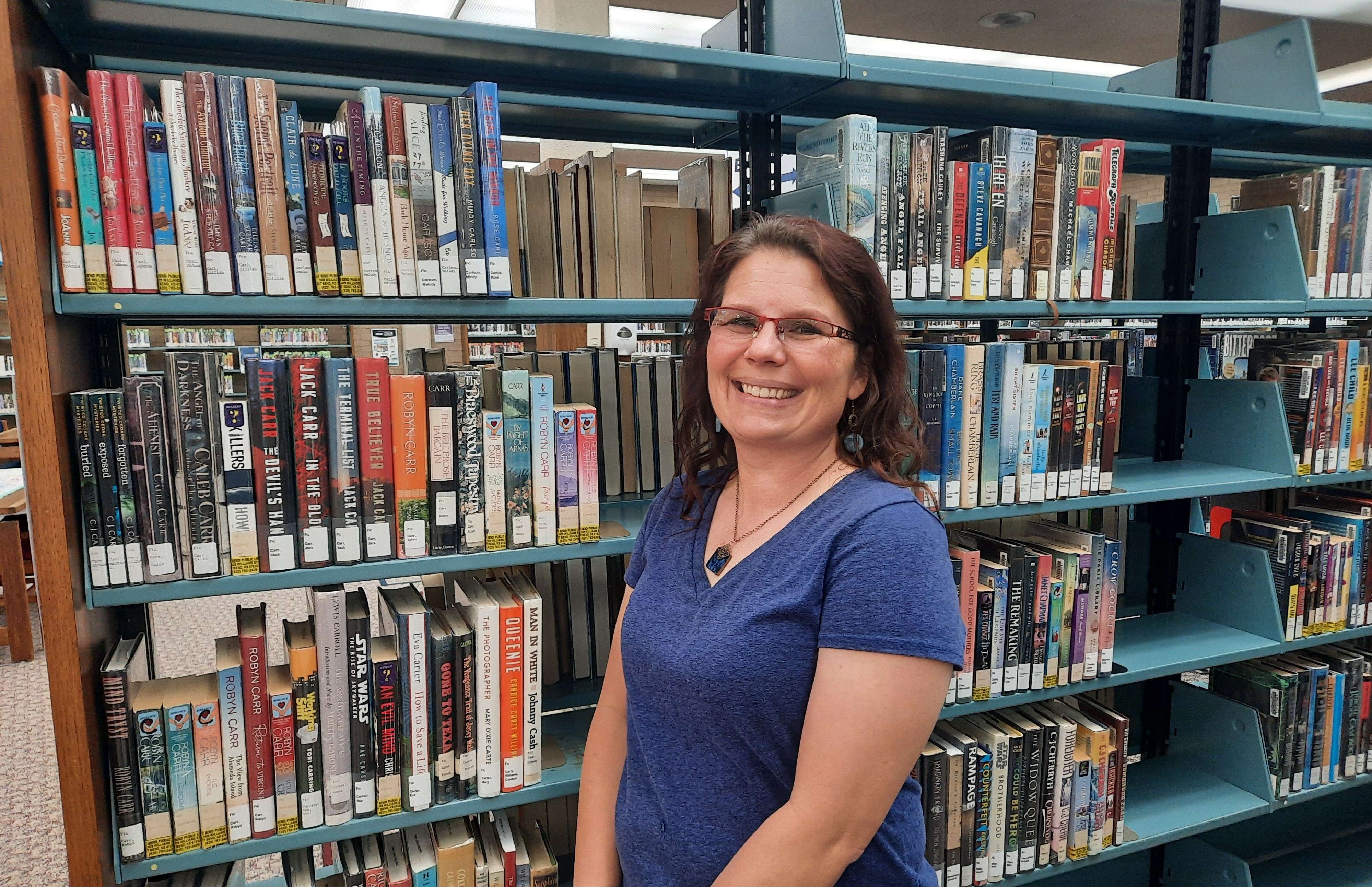 New Great Bend Public Library Director Maribeth Shafer.&nbsp;