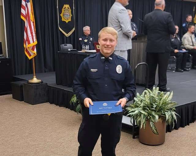 Larned police officer completes law enforcement training