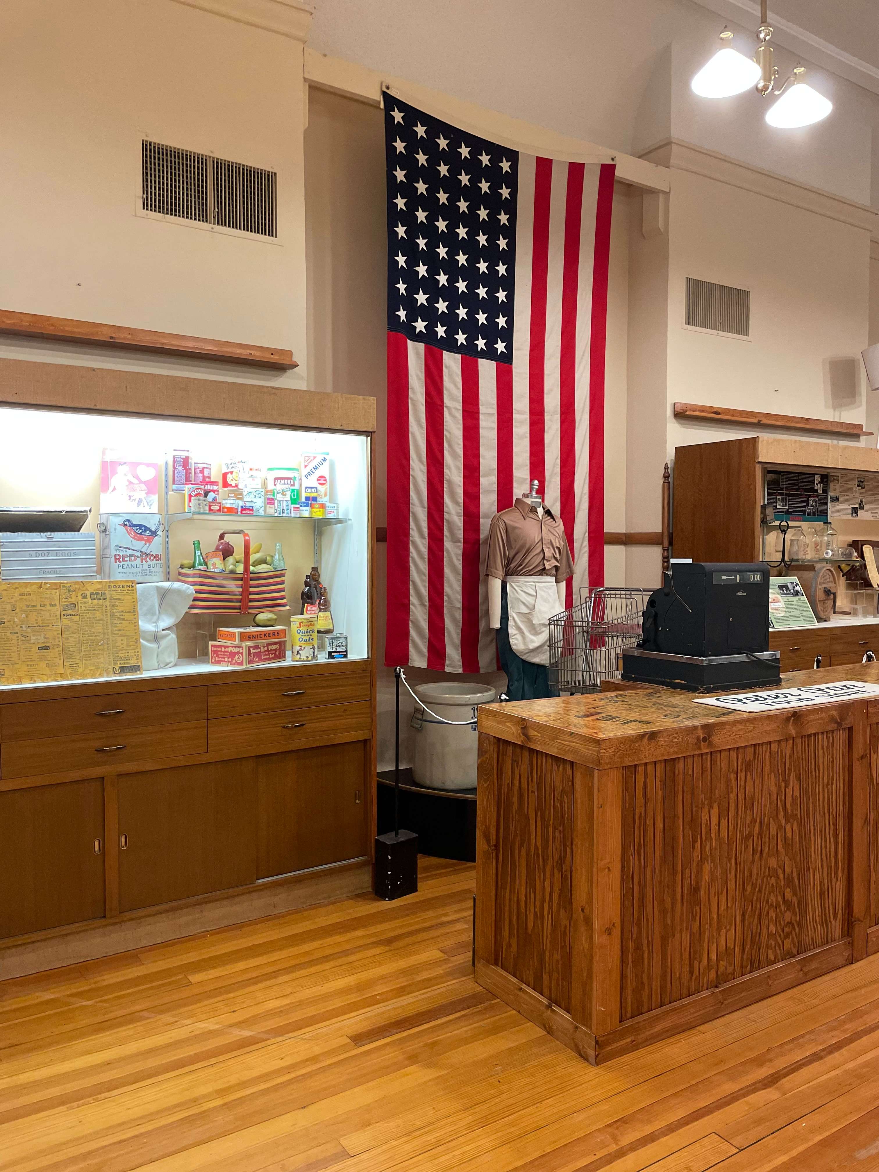 A sign business among the new exhibits