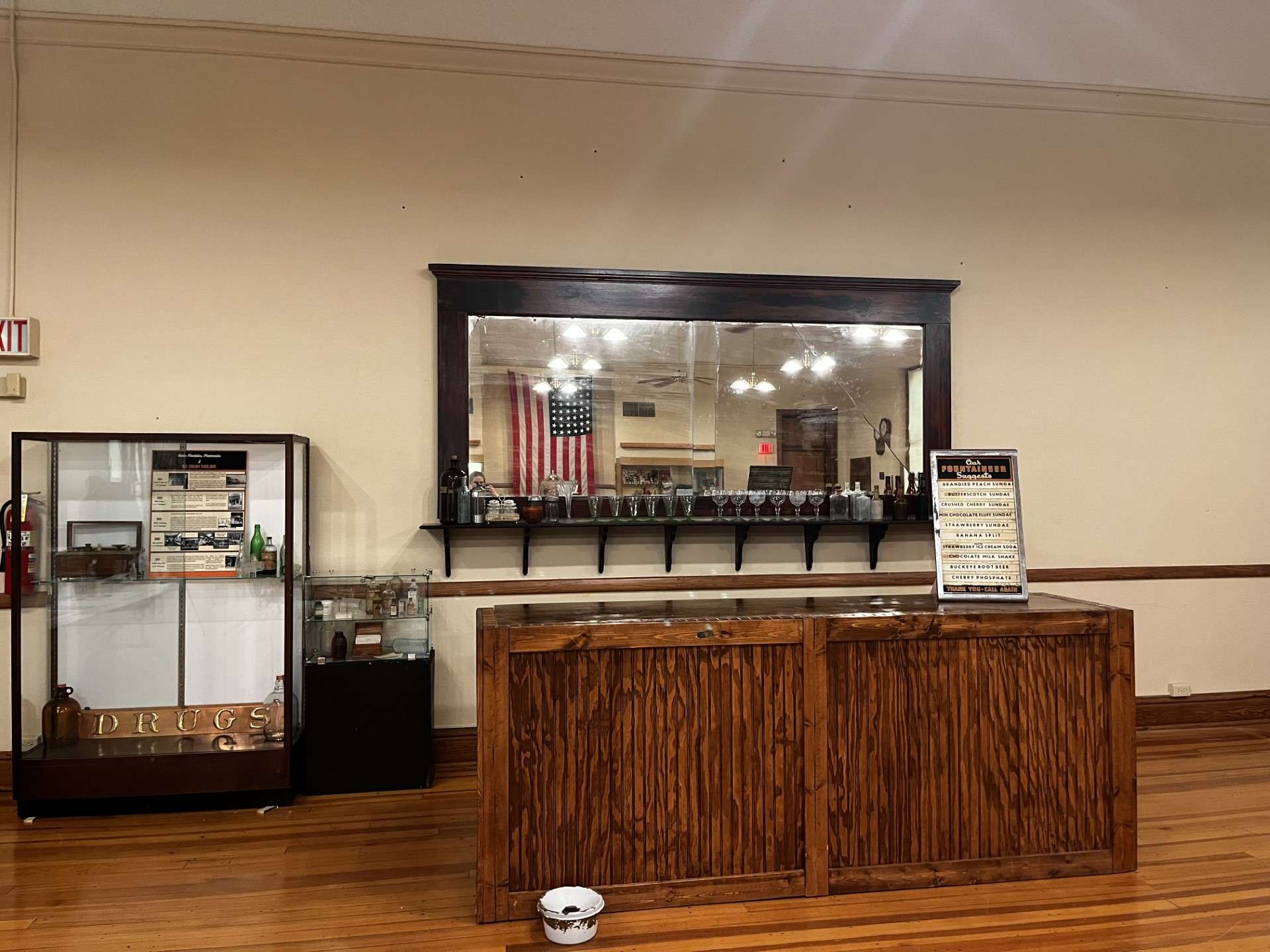 Bartell House Pharmacy Mirror