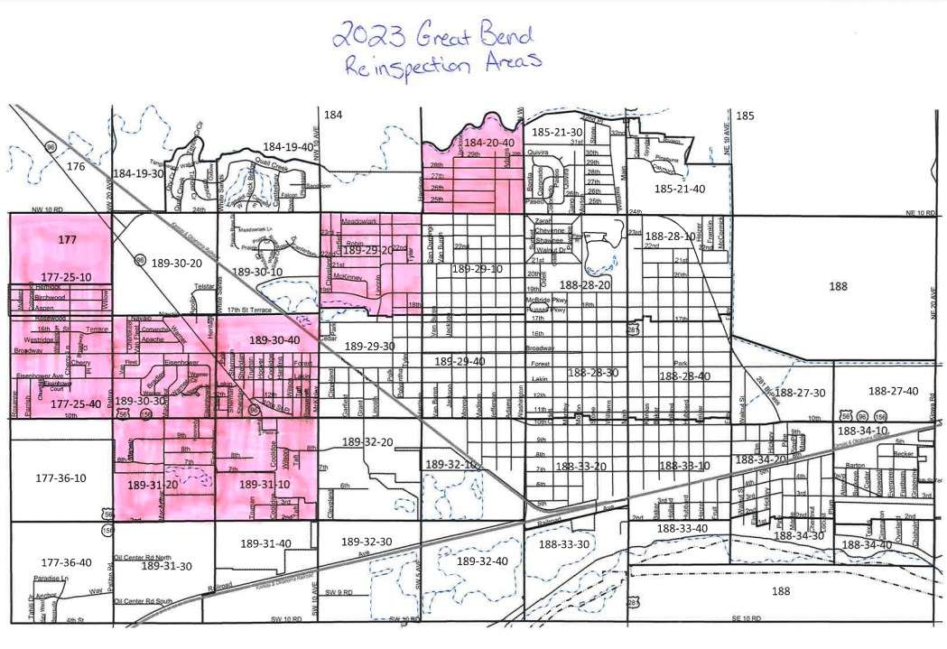 Appraiser outlines portion of Barton Co. to be inspected