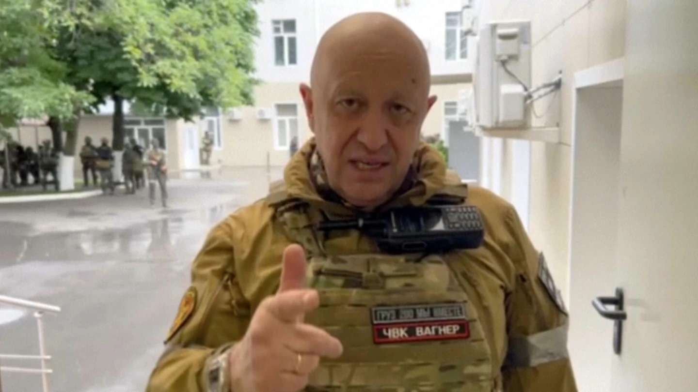 In this handout photo taken from video released by Prigozhin Press Service, Yevgeny Prigozhin, the owner of the Wagner Group Military company, records his video addresses in Rostov-on-Don Russia, Saturday, June 24, 2023. Russia's rebellious mercenary chief Yevgeny Prigozhin walked free from prosecution for his June 24 armed mutiny, and it's still unclear if anyone will face any charges in the brief uprising against the military or for the deaths of the soldiers killed in it. (Prigozhin Press Service via AP, File) ASSIOCATED PRESS