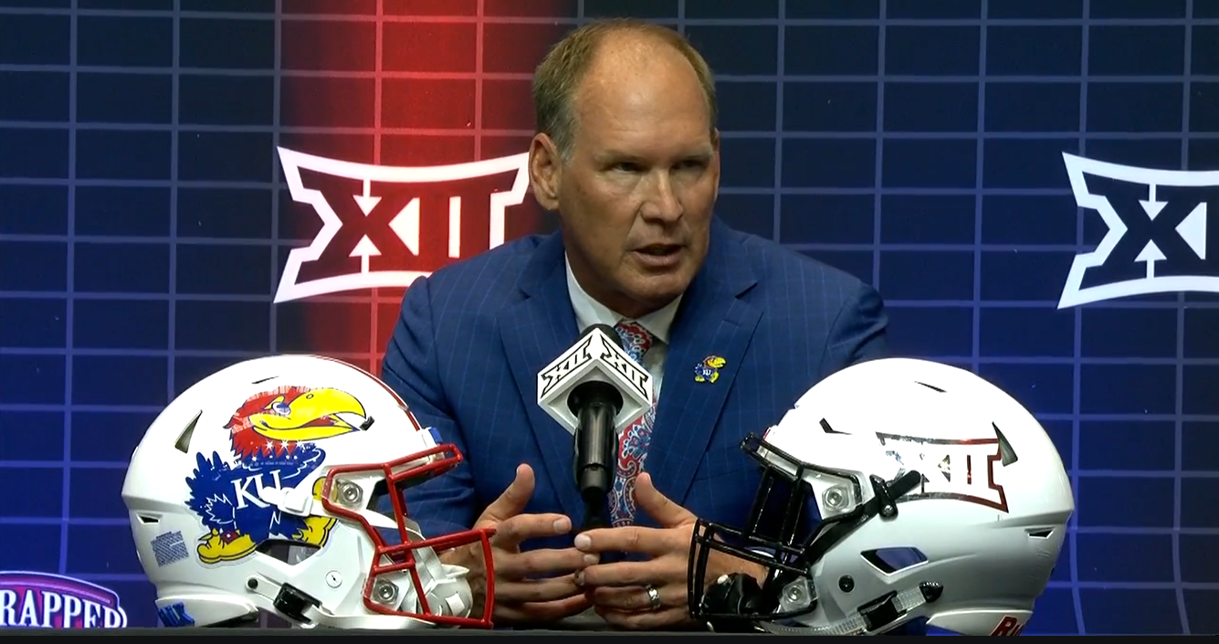 Lance Leipold press conference from Big 12 Media Days on Wednesday, July 12th in Arlington, Texas.