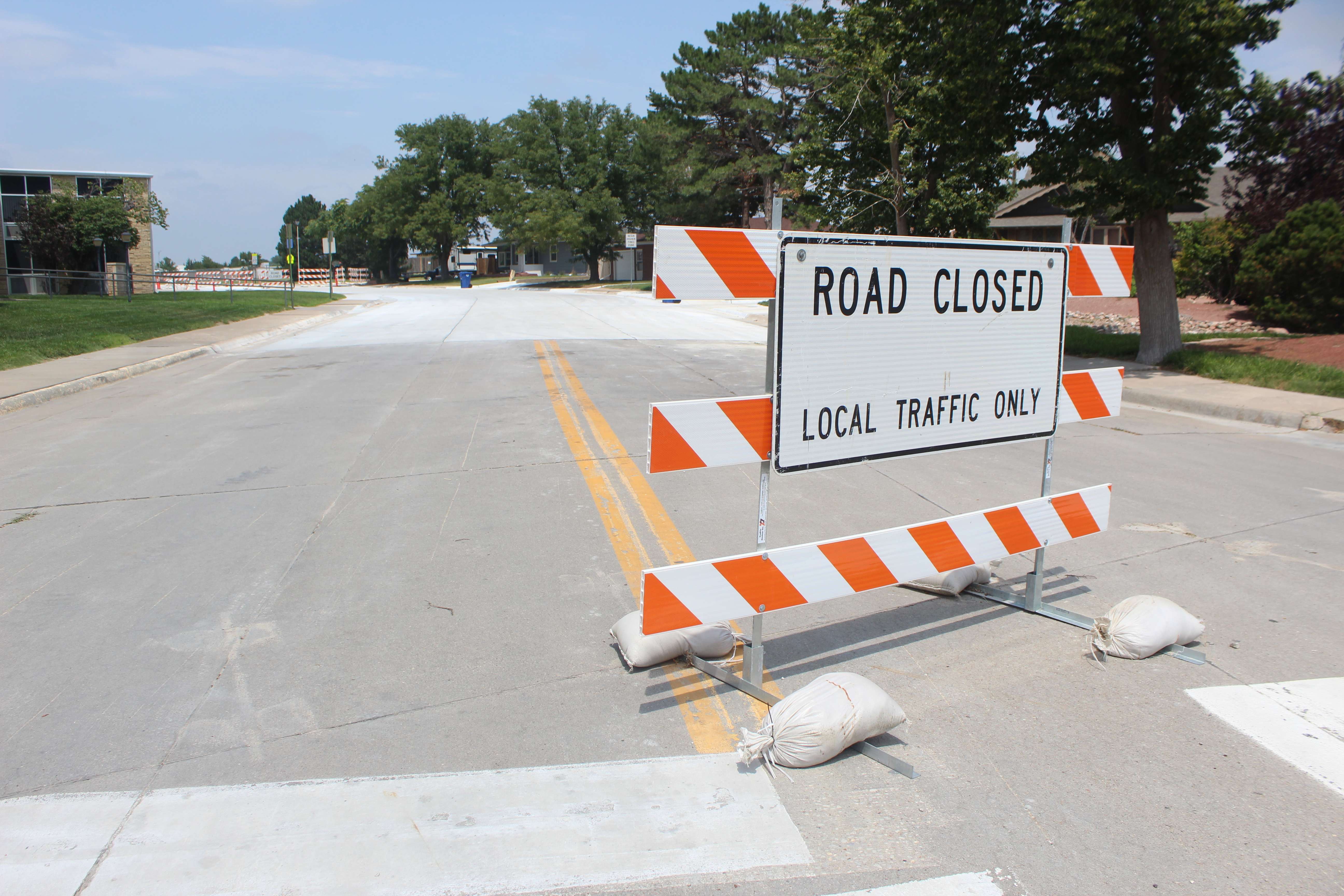 Fort Street and 27th Street in Hays. Photo by Cristina Janney/Hays Post