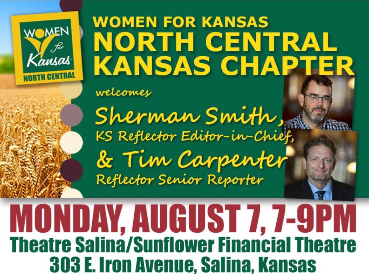 Women for North Central Kansas Event Flyer. 