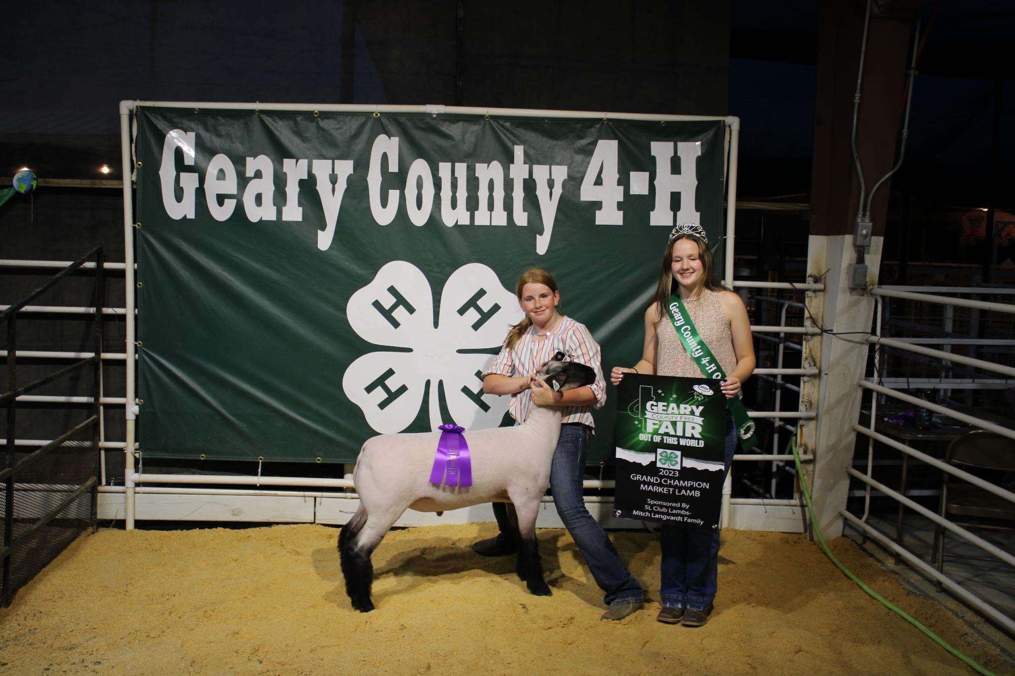 GRAND CHAMPION MARKET LAMB - KAYCEE BROWN