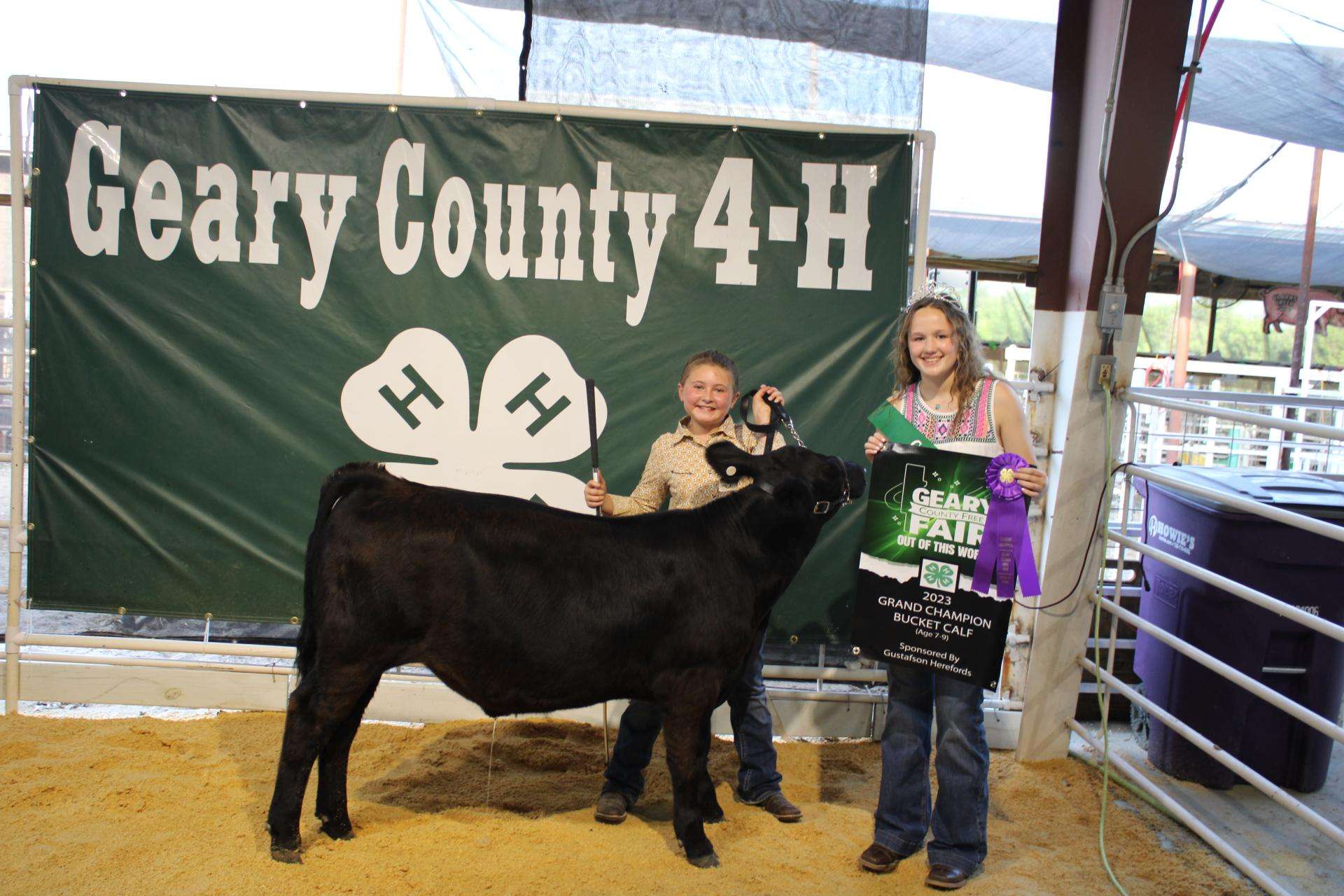 GRAND CHAMP. BCK CALF 7-9 - ADDY SNIDER