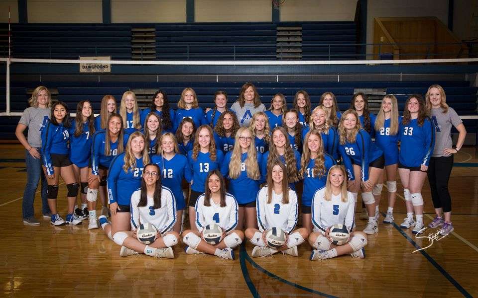 2022-23 AHS Volleyball Team (courtesy photo)