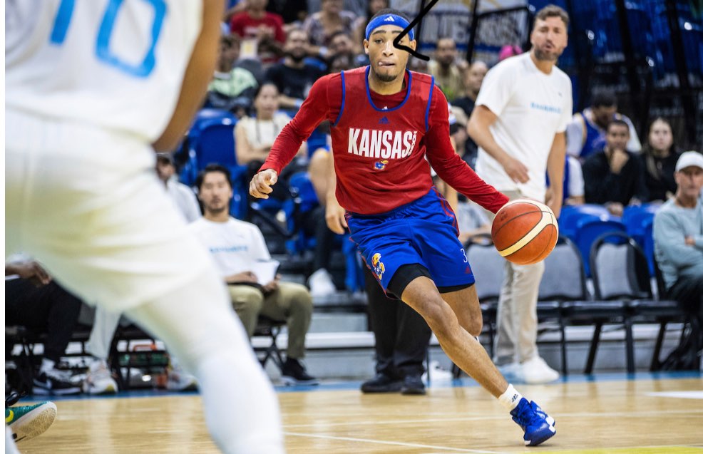 In Dajuan Harris Jr.'s hometown, Kansas basketball tops rival Missouri