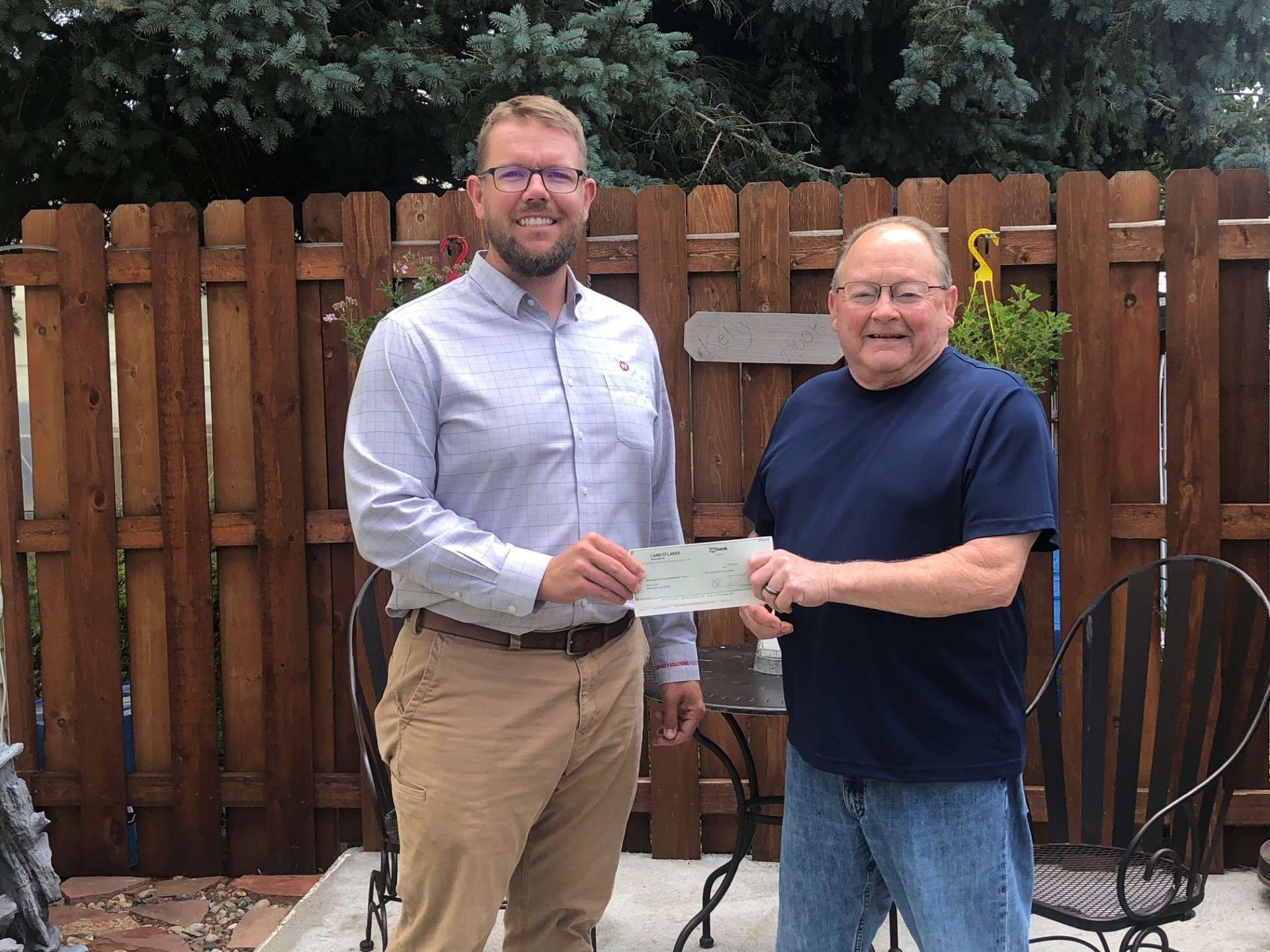 Hemingford Food Pantry receives 10,000 donation from WESTCO