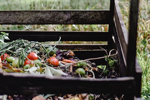 A bin helps to keep compost materials packed together, says K-State horticulture expert Ward Upham