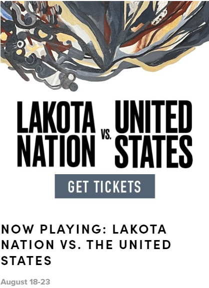 Lakota Nation vs. United States. Image Courtesy Salina Art Center