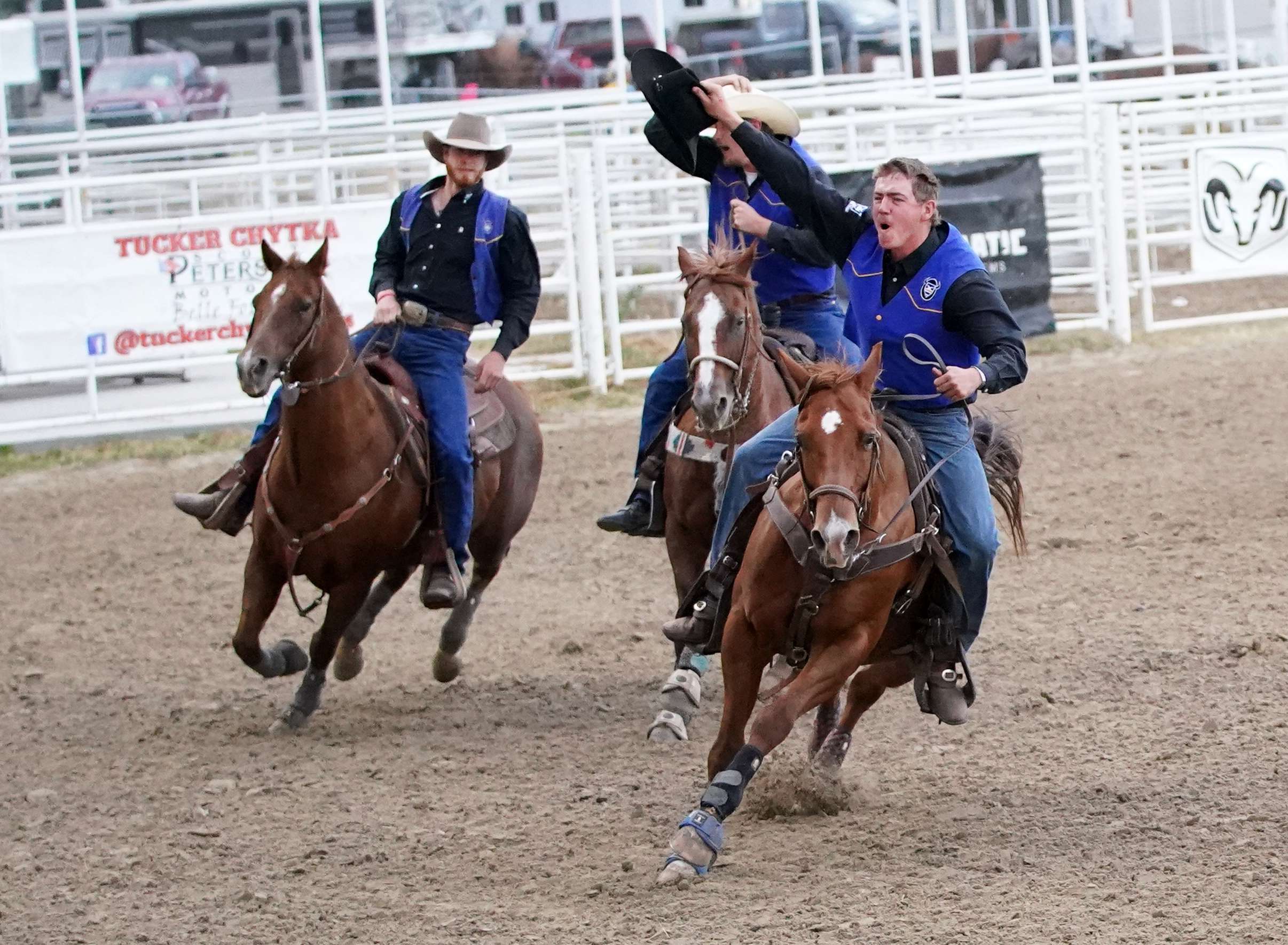 The Mid-Plains Community College Stampede will thunder into North Platte’s Wild West Arena Sept. 14-16. Contestants from 14 colleges in five states will vie for championship buckles in saddle bronc riding, bareback riding, bull riding, tie-down roping, team roping, breakaway roping, steer wrestling, goat tying and barrel racing. Sanctioned by the National Intercollegiate Rodeo Association, the Stampede is a qualifying event, meaning any points contestants earn at the competition will count toward an end-of-year shot at the College National Finals Rodeo. Stock will be provided by Phillips Rodeo Company and Family based out of Elwood, and the announcer will be Caleb Dorenkamp, of Holly, Colo. The Sept. 14 performance will begin at 7 p.m. and will be followed by slack - the overflow of events from the main rodeo. Sept. 15-16, slack will start at 9 a.m., and the main performances will be at 7 p.m. The final night of the rodeo will include a special scholarship presentation by the NEBRASKAland Days board and the Buffalo Bill Rodeo committee. Tickets for the performances can be purchased at the gate. Admission is $10 or $20 for a three-day pass. The exception is children 10 and younger who will be admitted free. MPCC students and employees will also be allowed in for free with a college ID. Concessions and merchandise will be provided by The Wranglers, the official booster committee of the MPCC rodeo team, all three days of the Stampede.