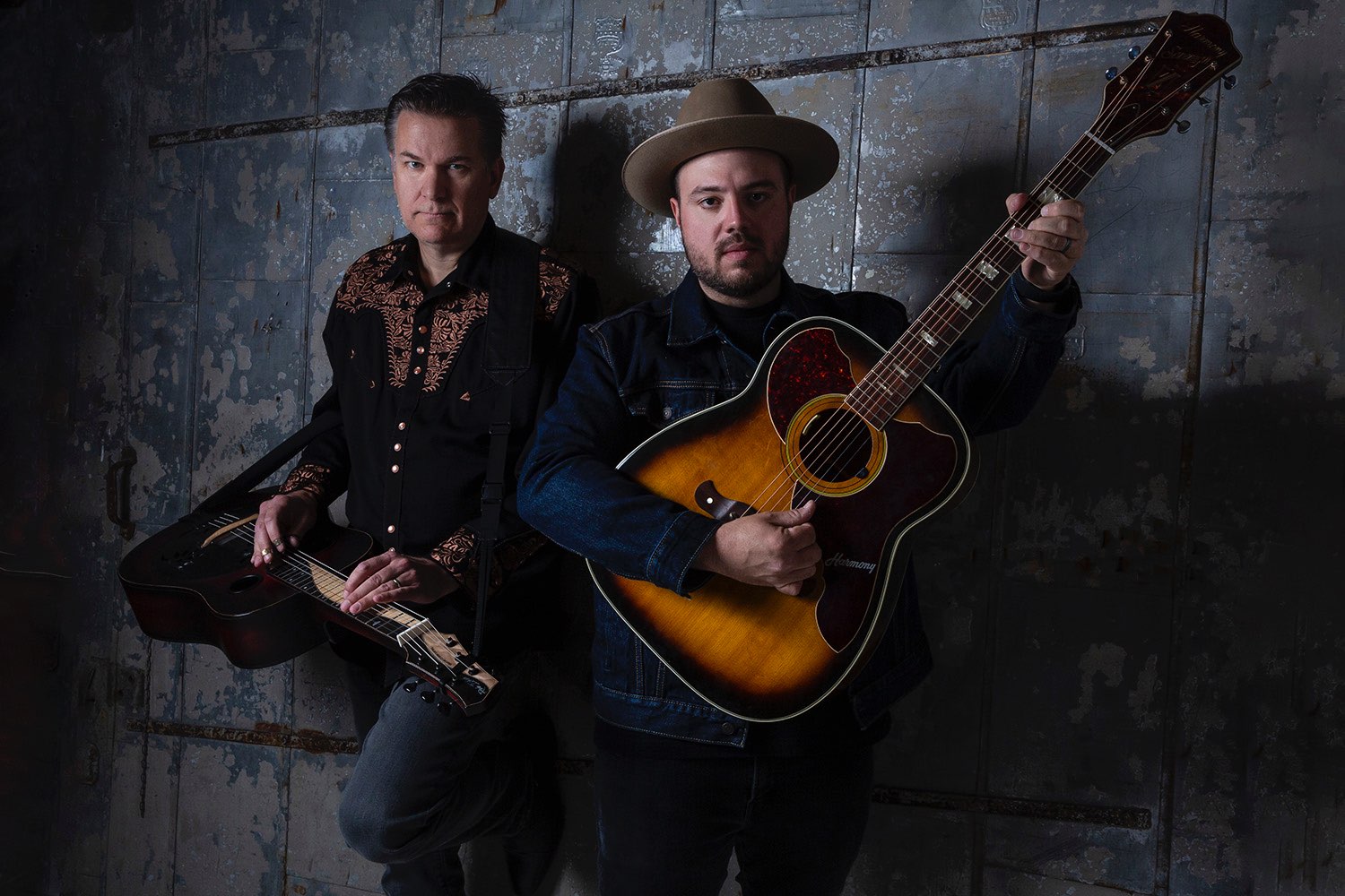 ROB ICKES & TREY HENSLEY. Image Courtesy Stiefel Theatre