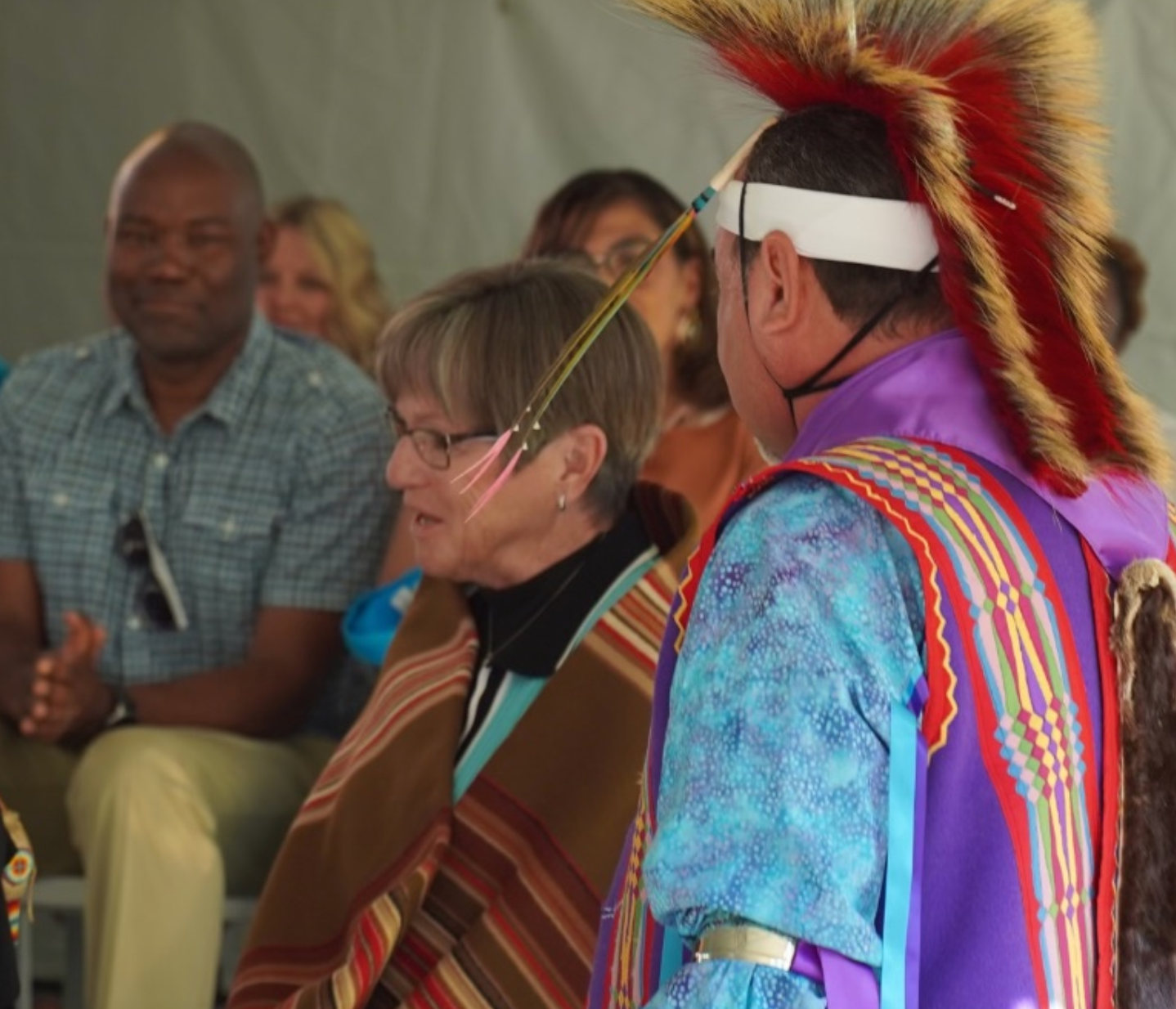 Gov. celebrates return of sacred Red Rock to the Kaw Nation - Vimarsana News