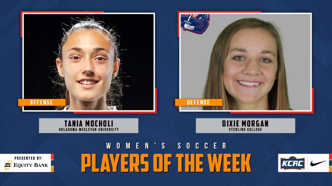 KCAC WSOC Week 1 Players of the Week