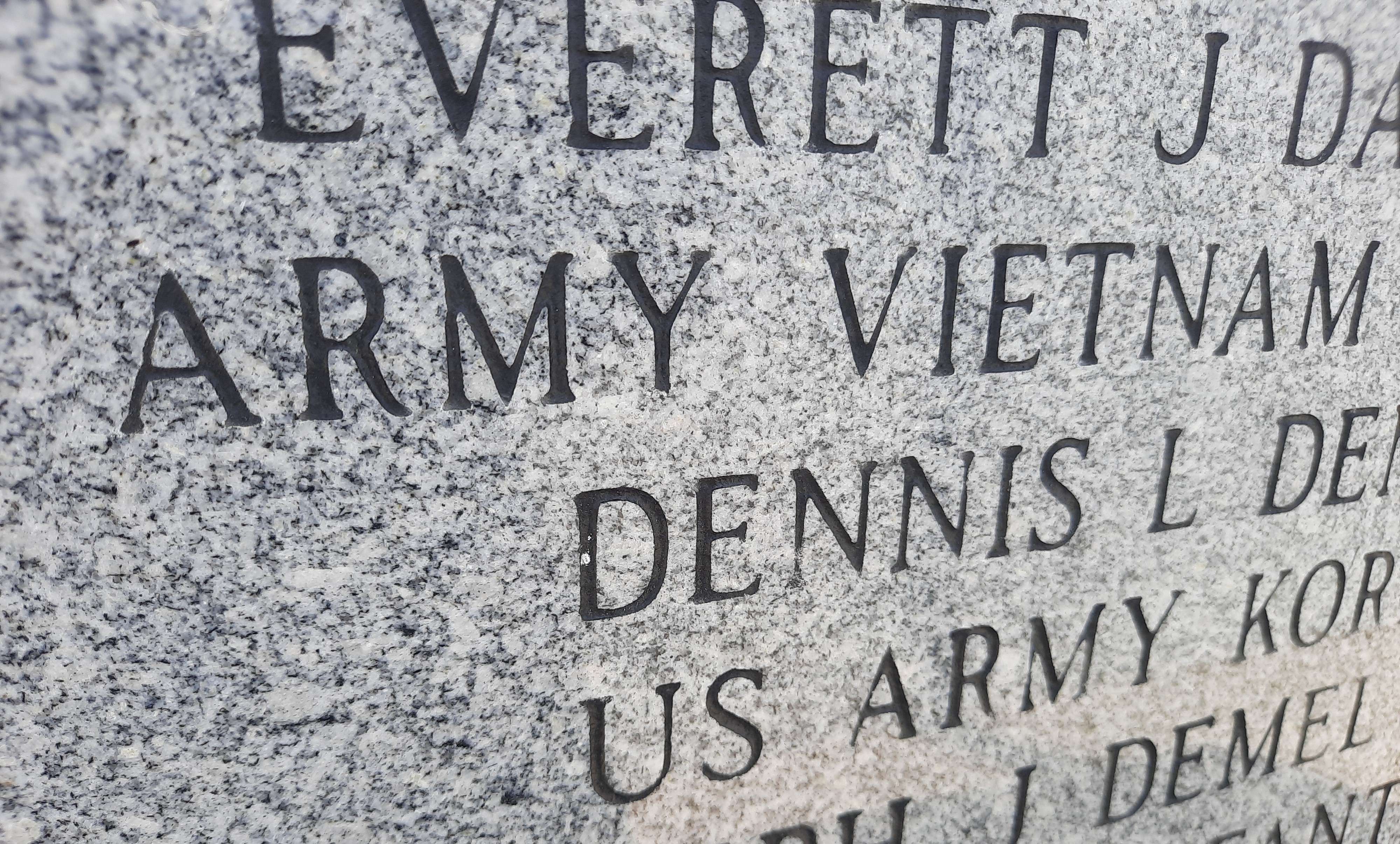 Several names in the newest Stone IV include misshapen or lightly engraved characters. 