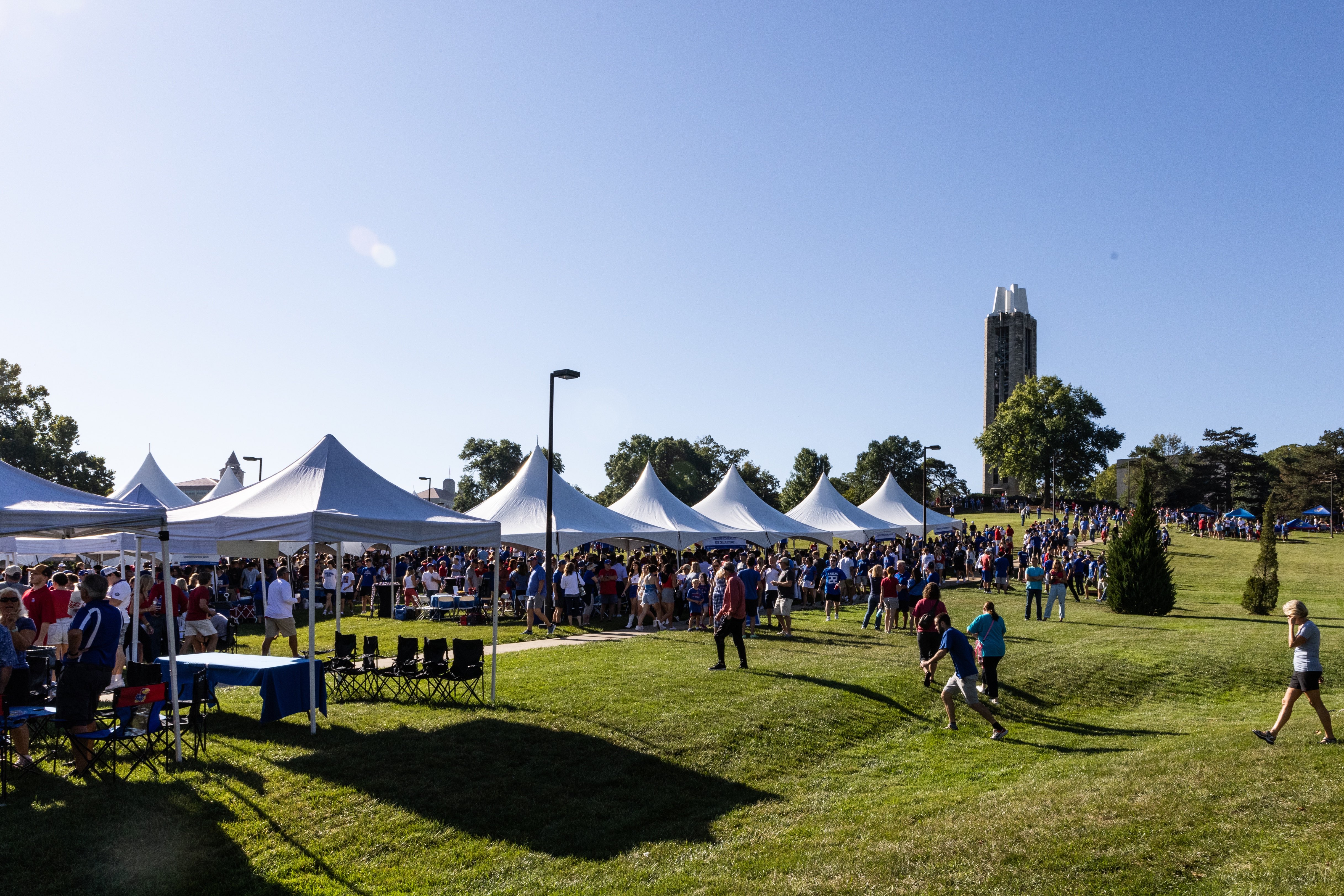 Lawrence game day enhancements. <b>Image Courtesy KU athletics&nbsp;</b>