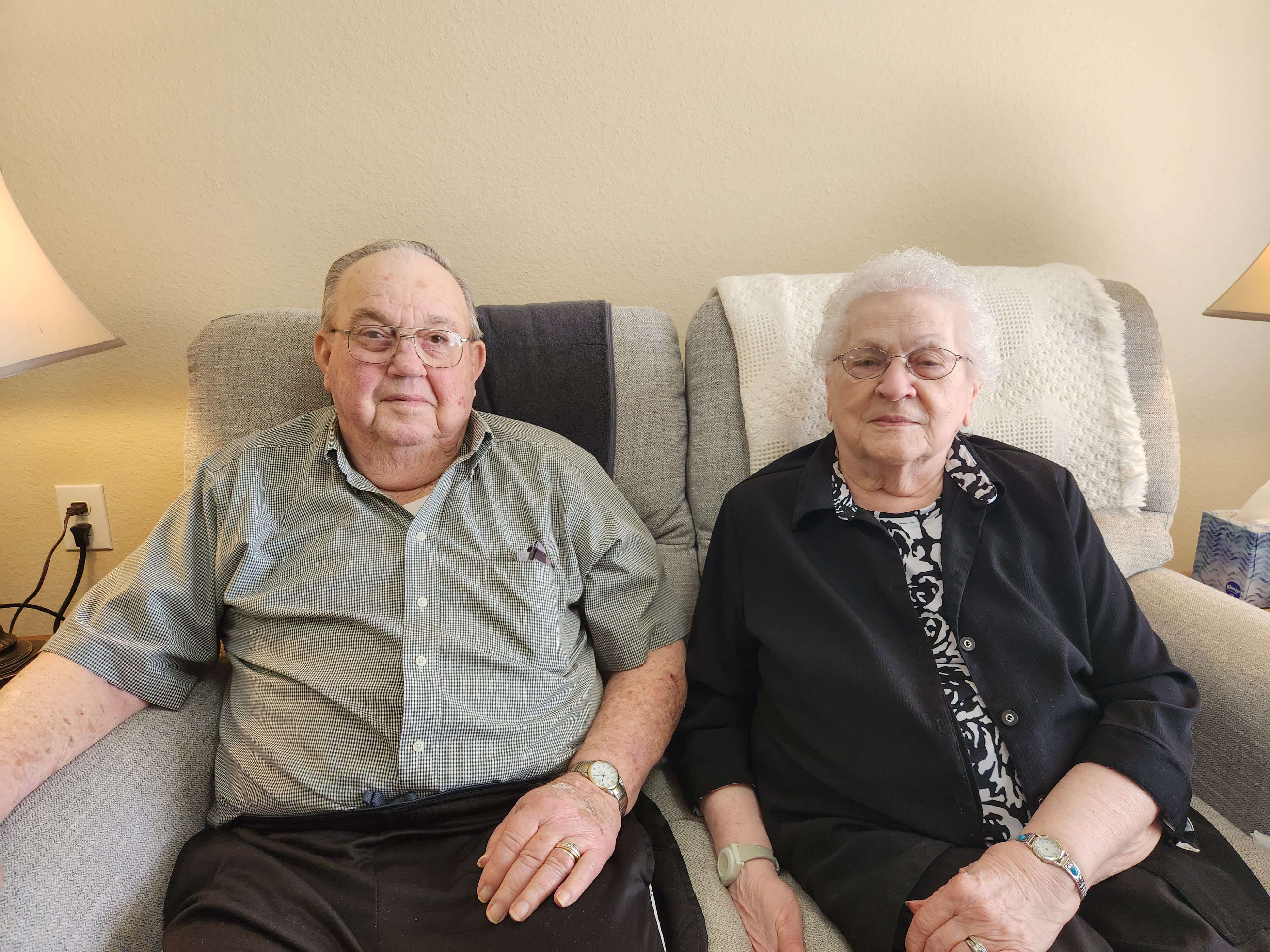 Don and Marilyn Mosiman-Photo Courtesy Bluestem Communities