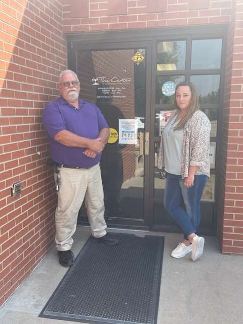 Kevin Ford and Shannon Brandon play instrumental roles in the new Peer Mentoring Program at The Center for Counseling & Consultation.