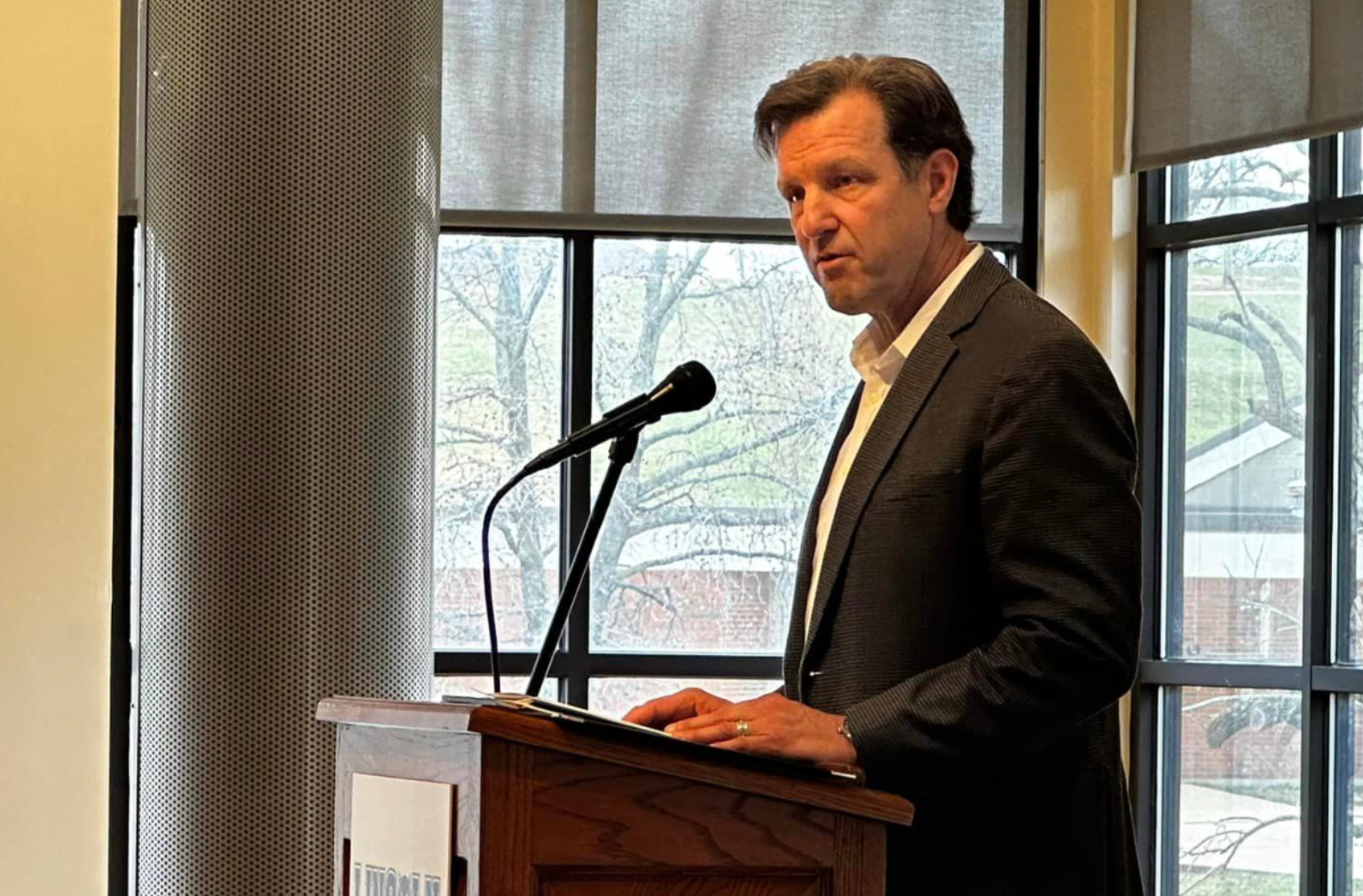 Russ Carnahan, chairman of the Missouri Democratic Party, said in an interview Wednesday that the cash-strapped party has a projected budget, along with donors lined up to help finance the party-run primary (photo courtesy of Missouri Democratic Party).