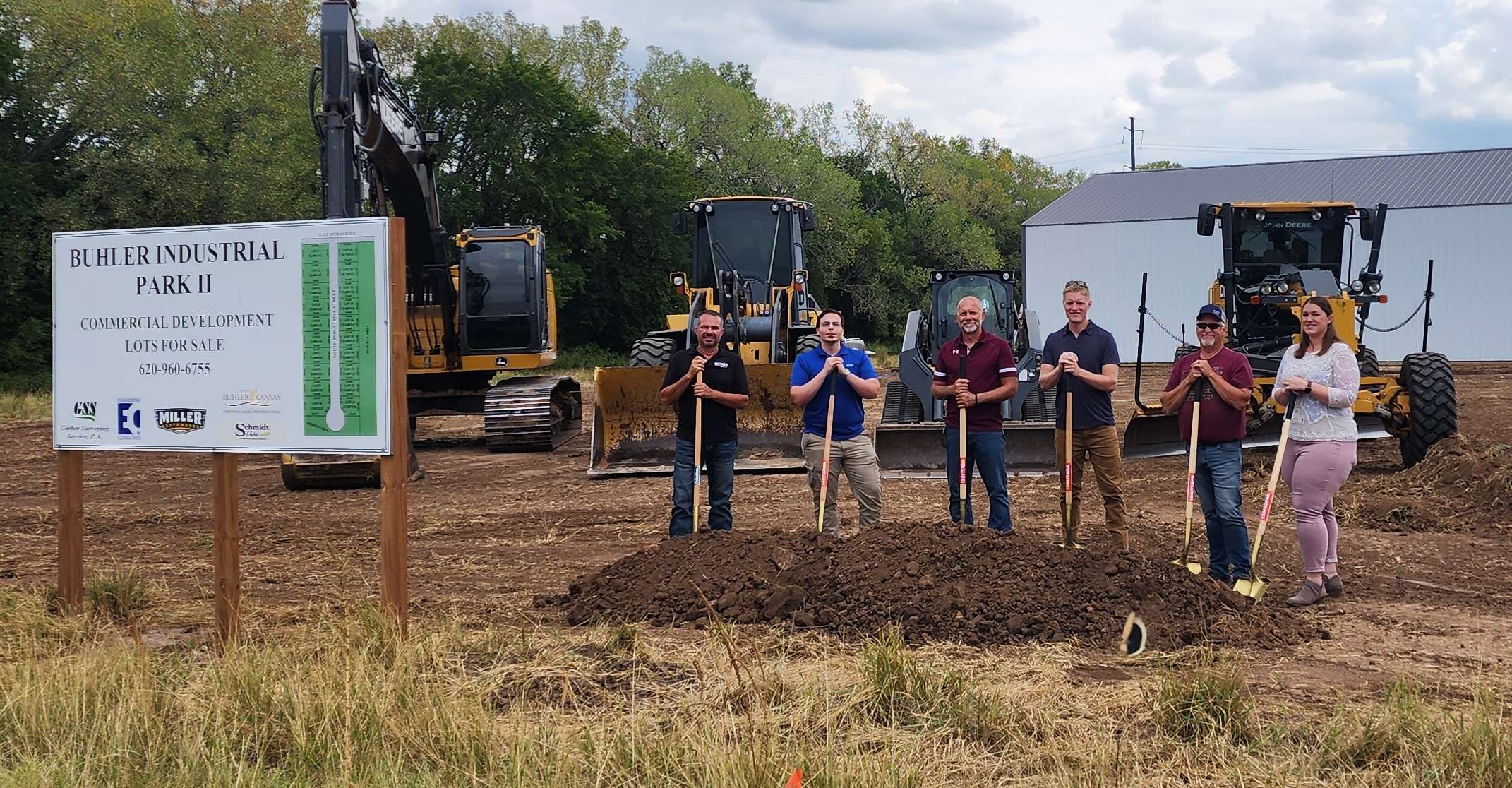 Buhler Industrial Park groundbreaking