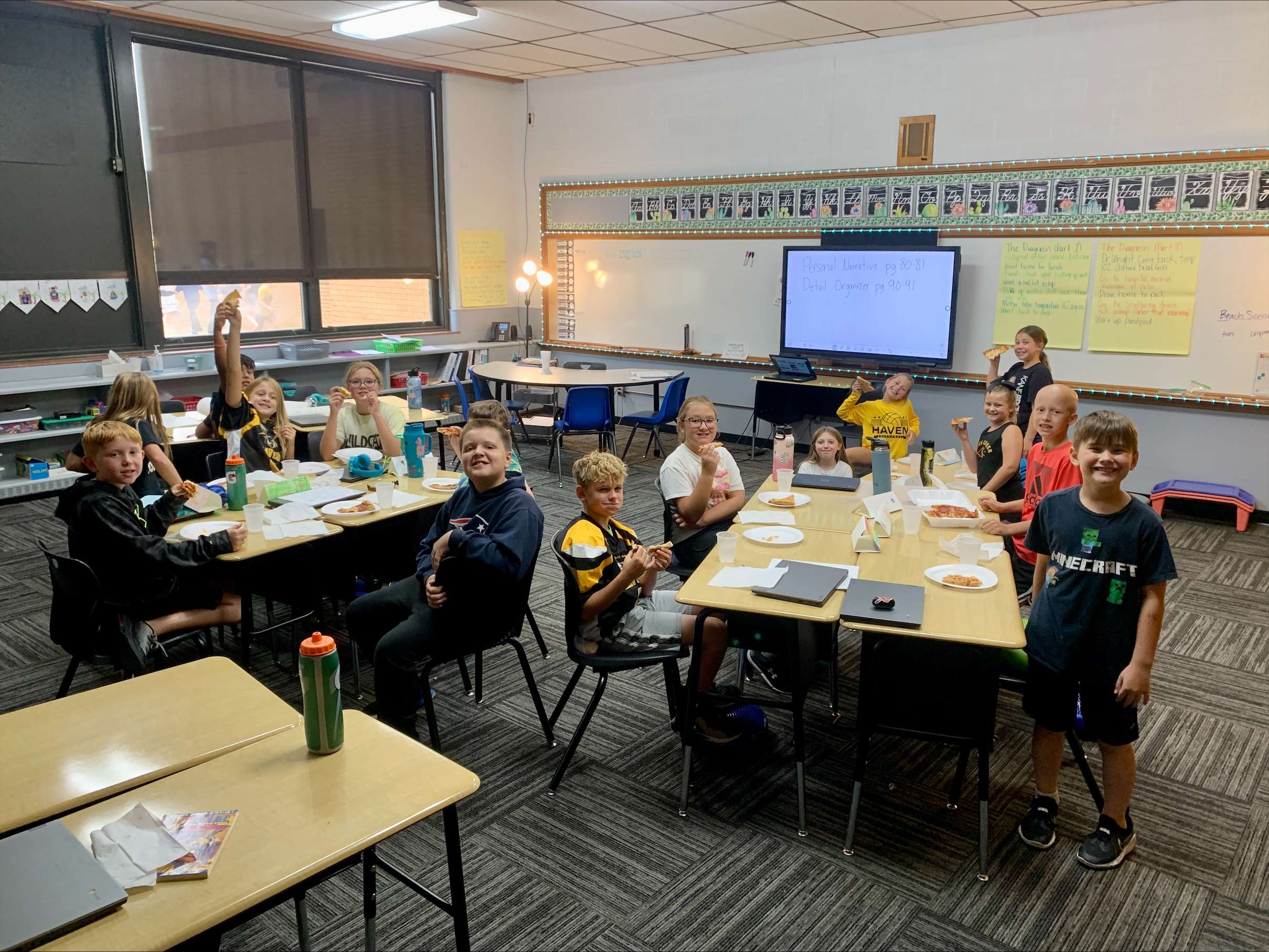 Zaelynn Foth's Fourth Grade Class at Haven Grade School-Photo by Ashley Weve