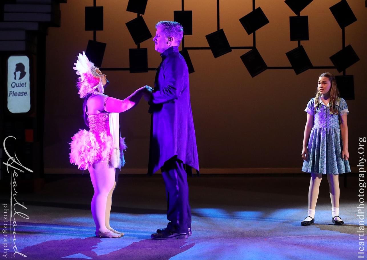 Tasha Deiser as the Acrobat, Michael &nbsp;Freeland as the Escapologist and Brown-Mereles as Matilda.&nbsp;