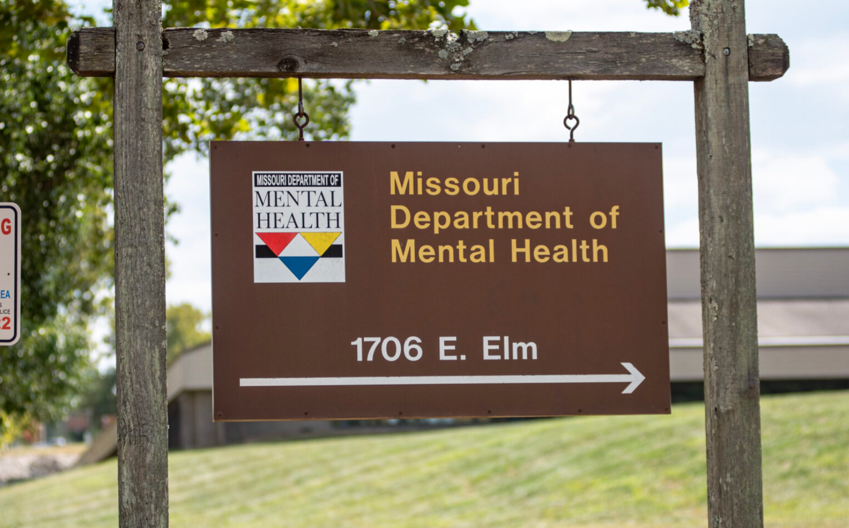 Missouri’s Department of Mental Health building in Jefferson City, as photographed Thursday (Annelise Hanshaw/Missouri Independent).