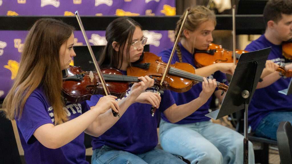 String orchestra to share stage in special Lindsborg performance. <b>Image Courtesy KWU</b>