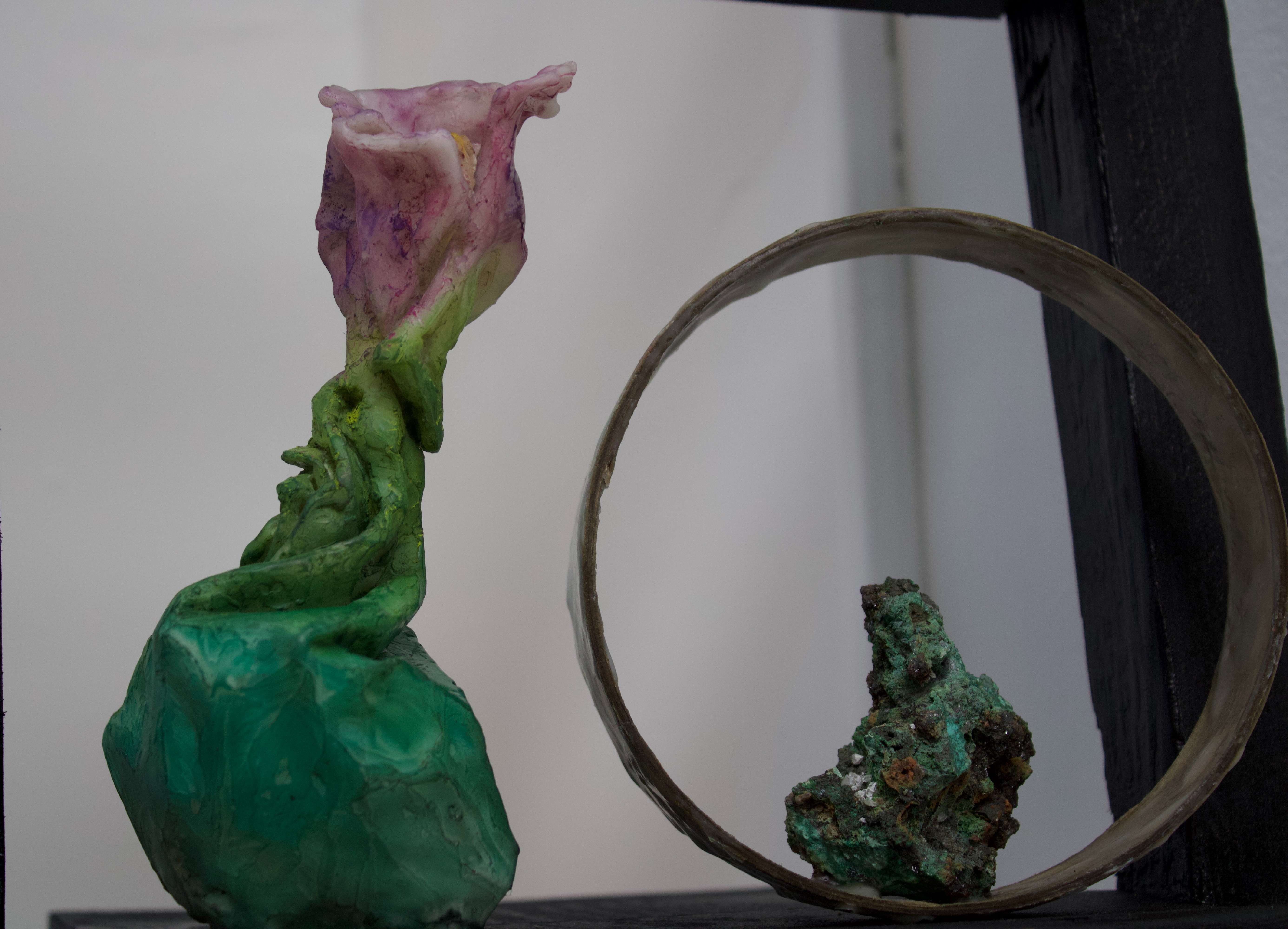 Pieces by artist Pamela Zieburtz are on sale at the Wabi-Sabi Artspace in Hutchinson. Photo by Emmie Boese.