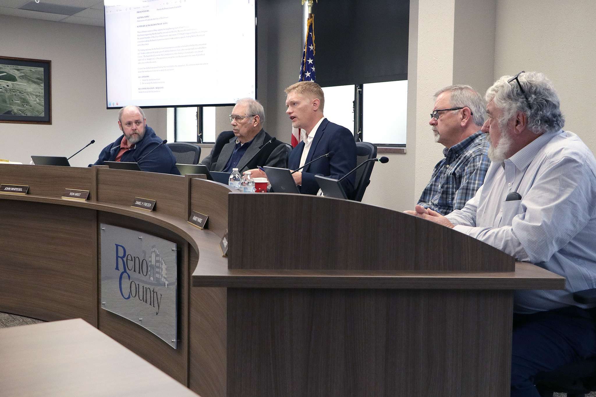 Reno County Commission-Photo by Sandra Milburn