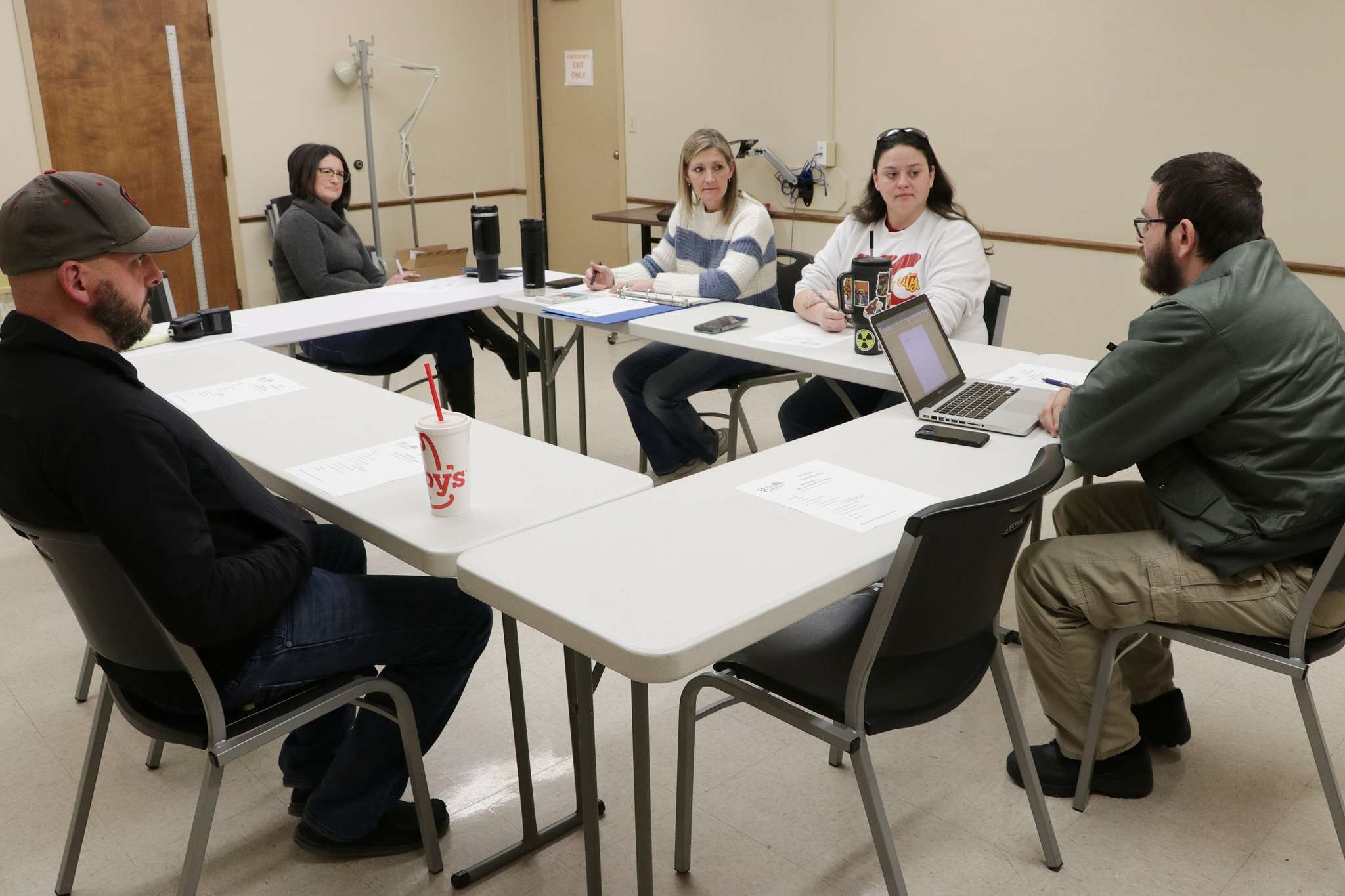 The Reno County Medical Reserve Corps met Friday, Jan. 12, 2024. Photo by Sandra Milburn.