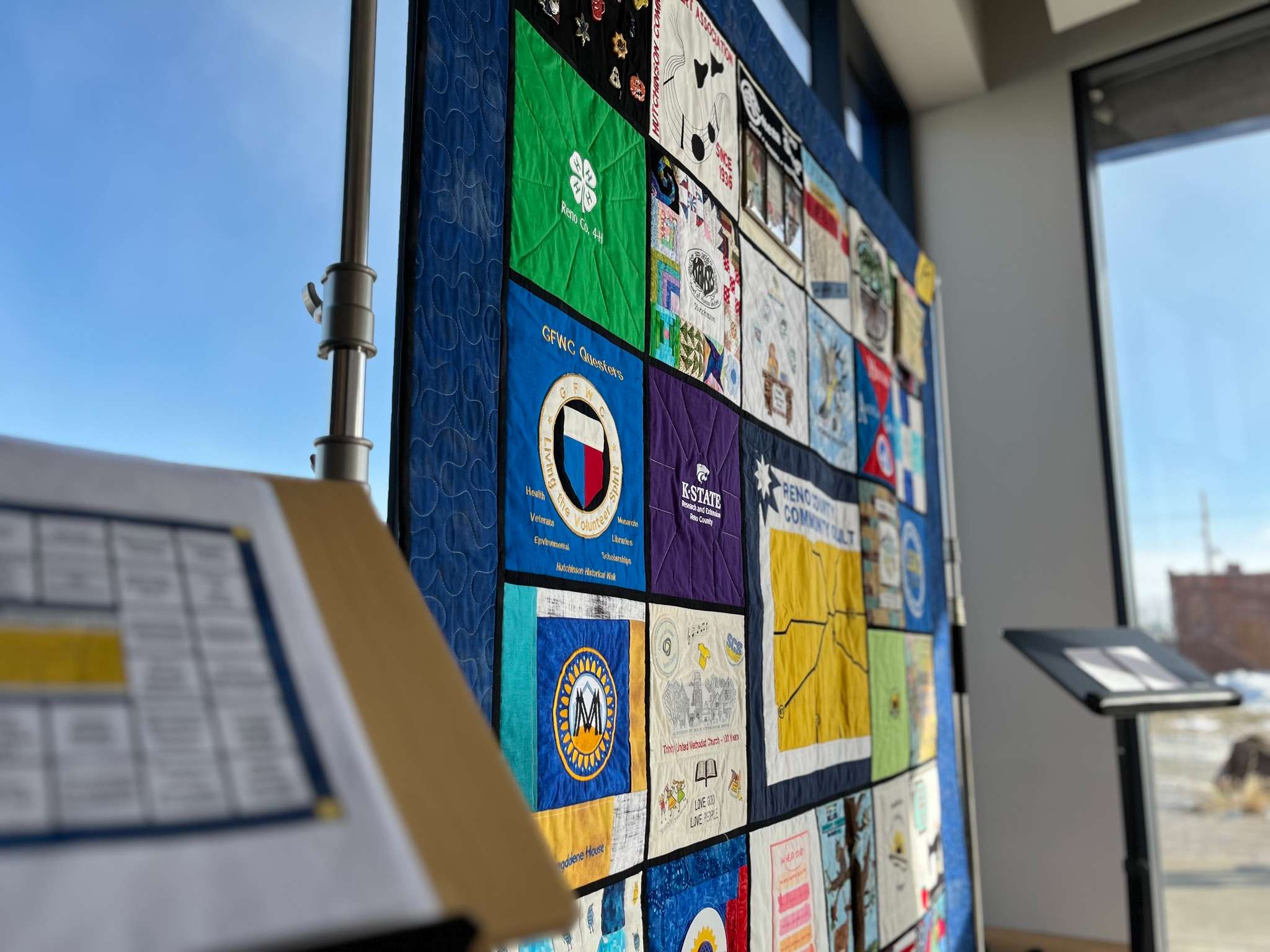 Reno County Community Quilt-Photo Courtesy Hutchinson Art Center