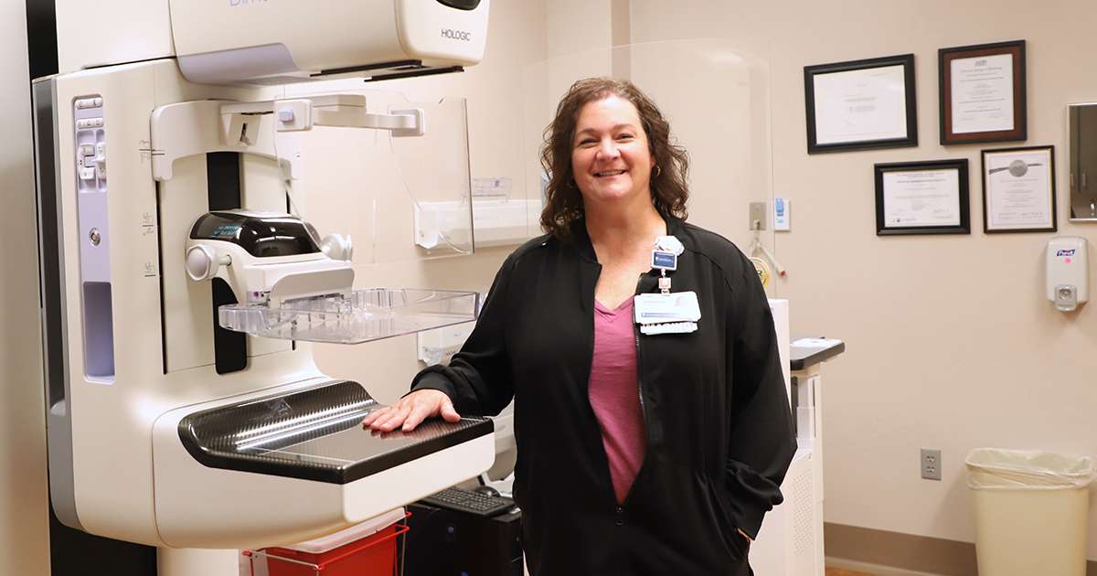 Shannon Deines, radiology operations manager at The University of Kansas Health System Great Bend Campus