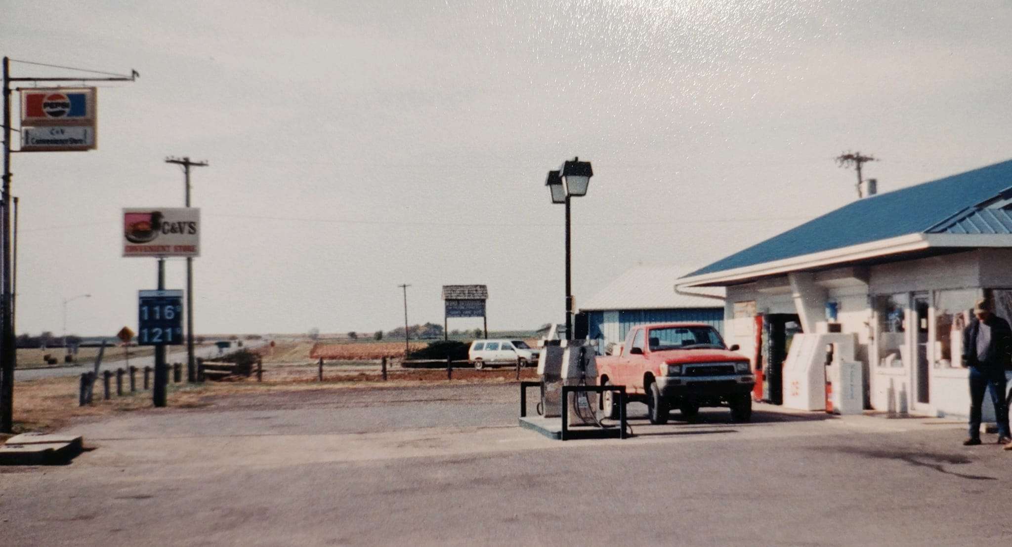 Gas was just $1.16 a gallon when this photo was snapped in 2001.