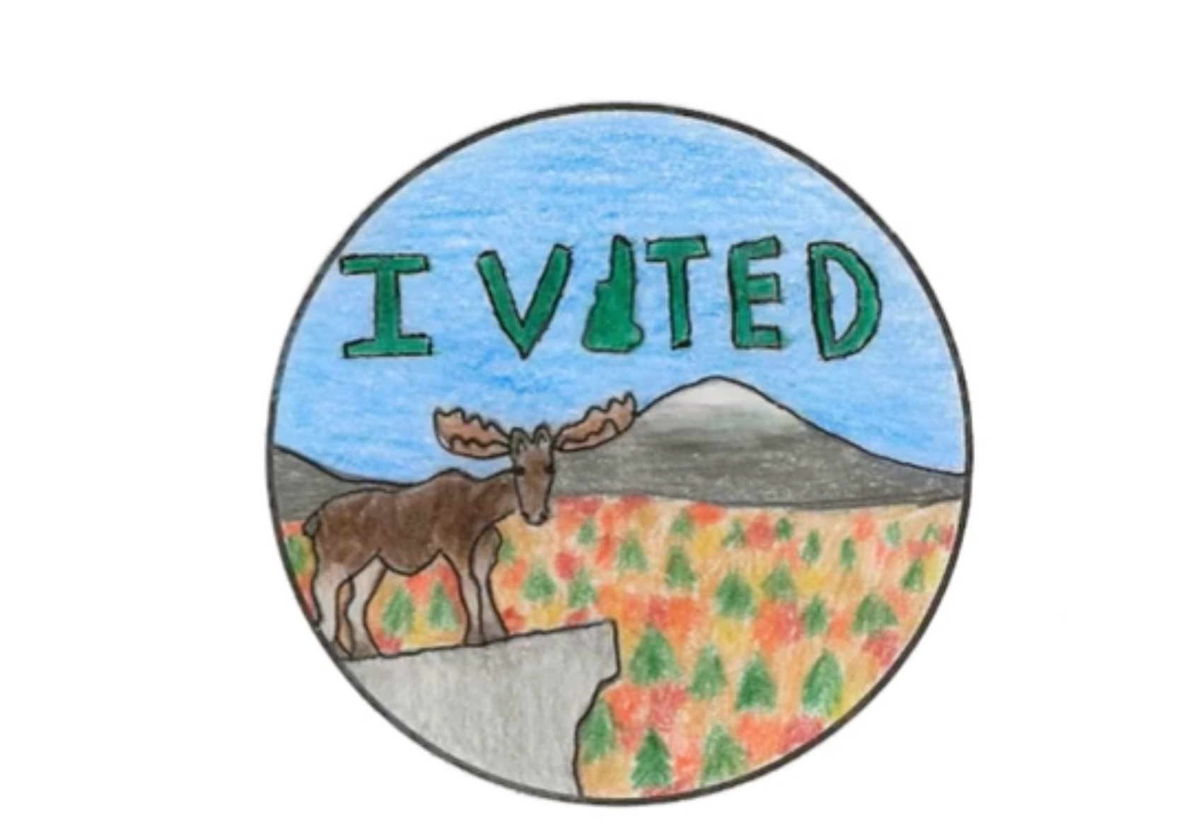 Creative 'I Voted' stickers branch out beyond the familiar flag design