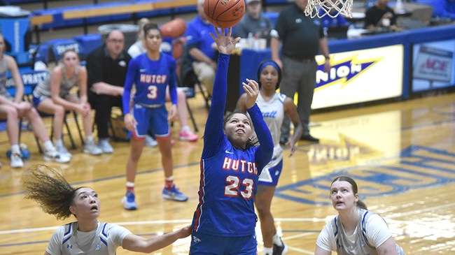 For the third time this season, Blue Dragon freshman guard Kiki Smith is named the Jayhawk Conference Division I Women's Basketball Player of the Week. (Billy Watson/Blue Dragon Sports Information)