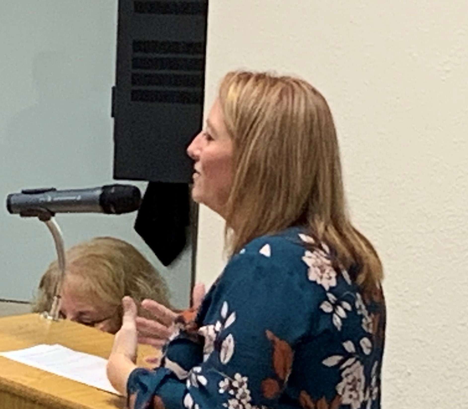 Barton County Appraiser Wendy Prosser at a previous commission meeting.
