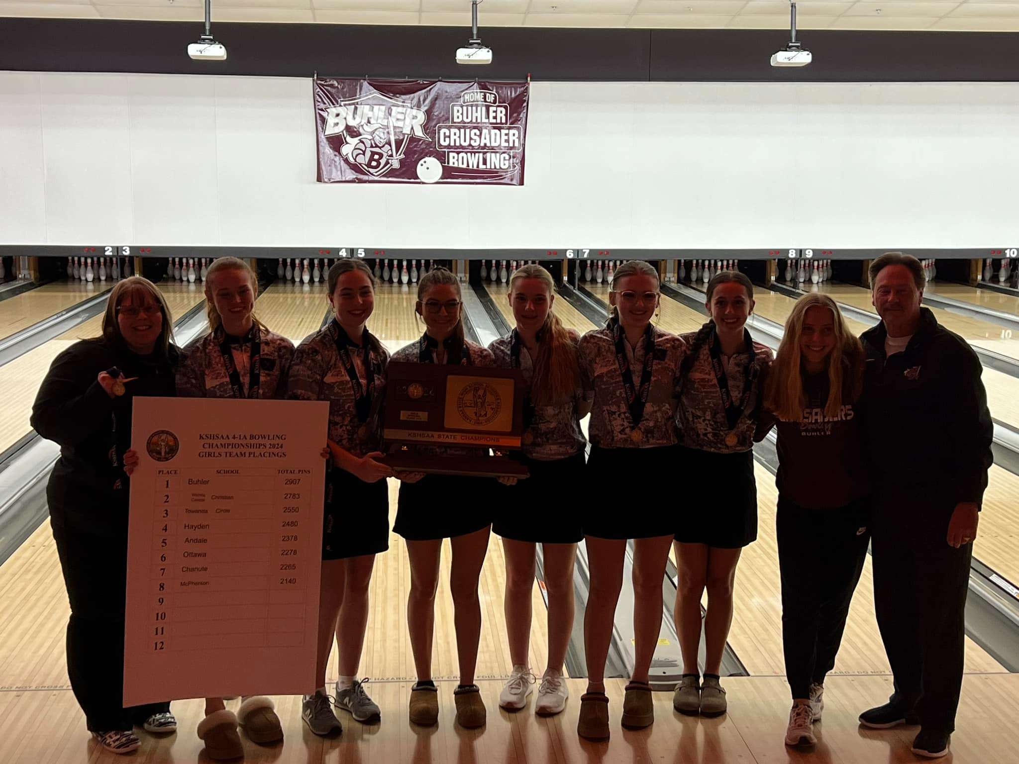 Photo Courtesy Buhler Crusader Bowling on Facebook