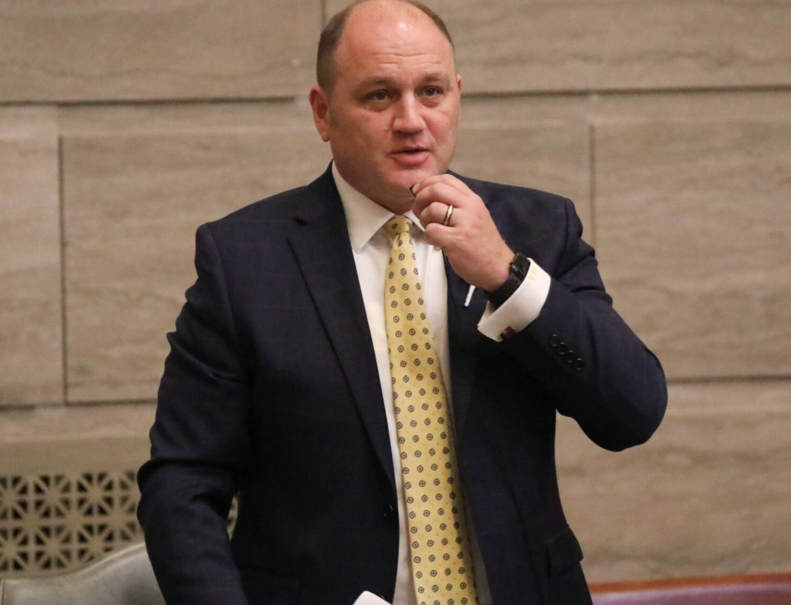 State Sen. Denny Hoskins, R-Warrensburg-photo (Mo Senate Communications).