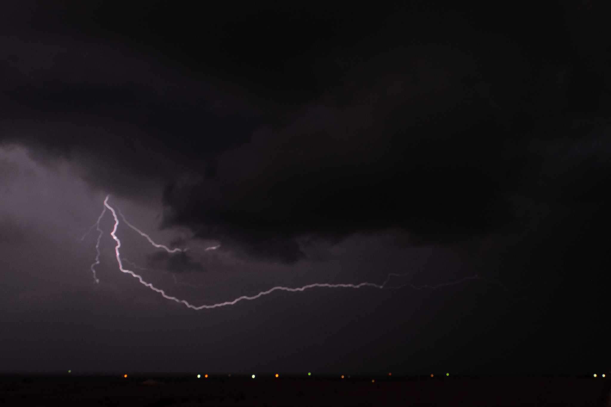 Storm shot taken Northwest of Catharine. Photo by Jeff Leiker/Hays Post