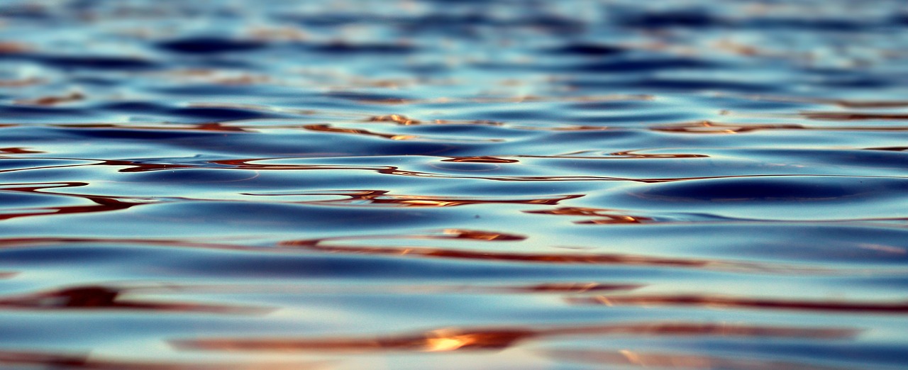 lake, nature, water