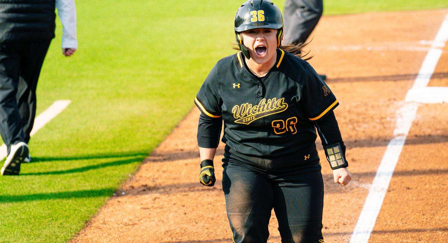 For a second time this season the American Athletic Conference has named CC Wong its Player of the Week. Image Courtesy Wichita State University.