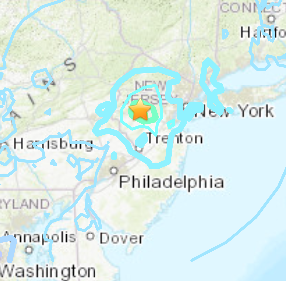 Rare earthquake centered near New York City rattles the Northeast