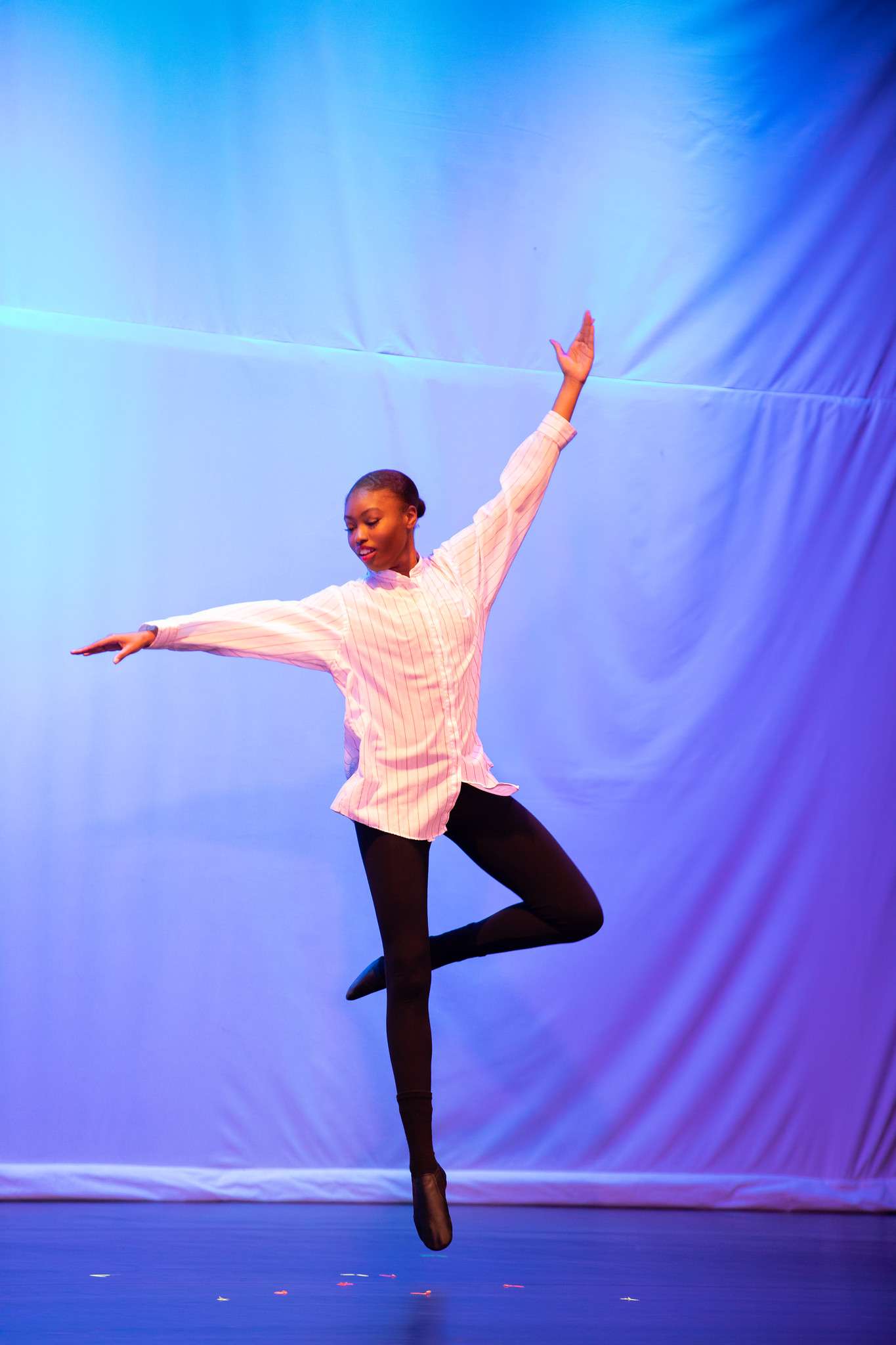 Past Barton Dance student Robbie Ross performs at last year’s dance festival.